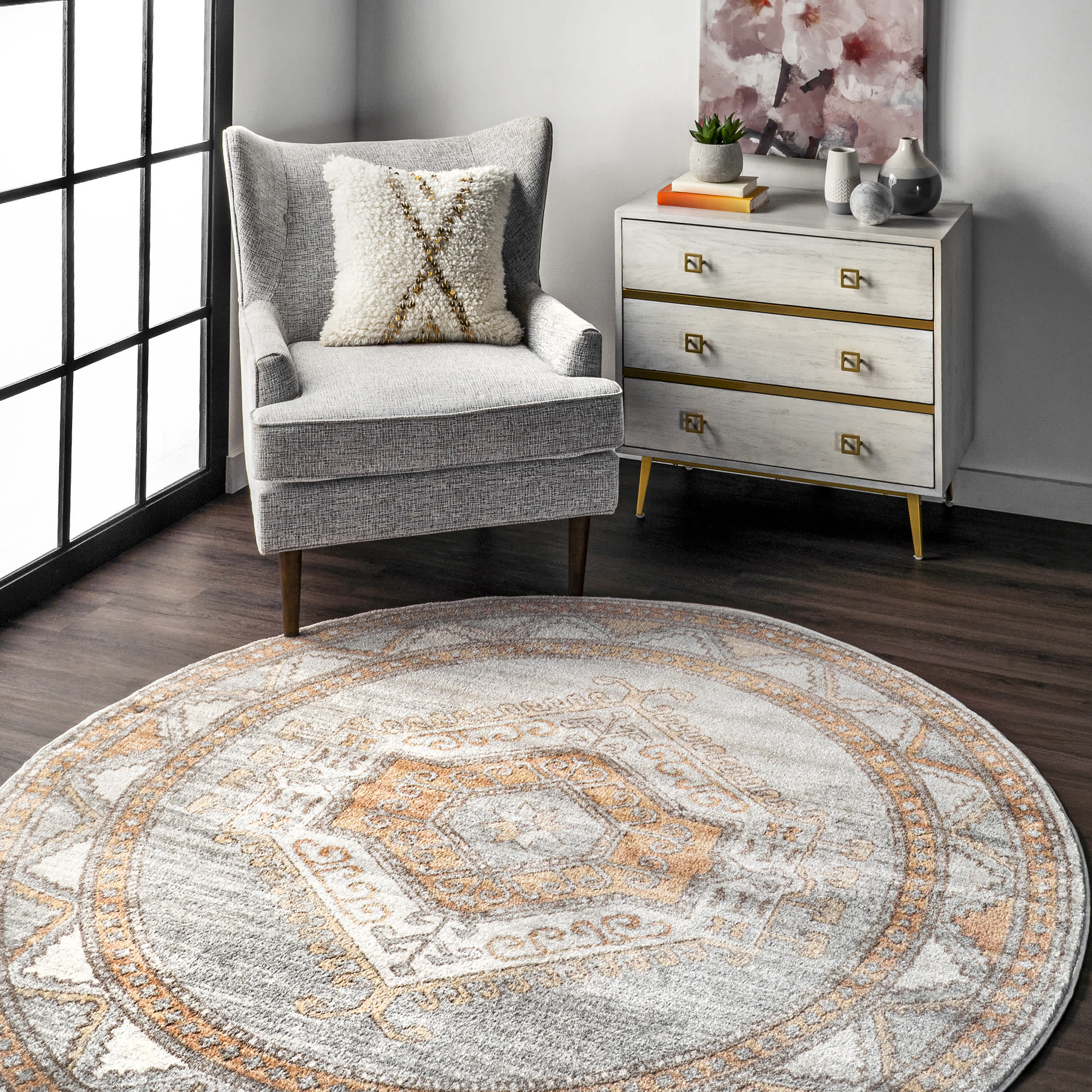 Vintage Paula Tribal Area Rug - Image 11