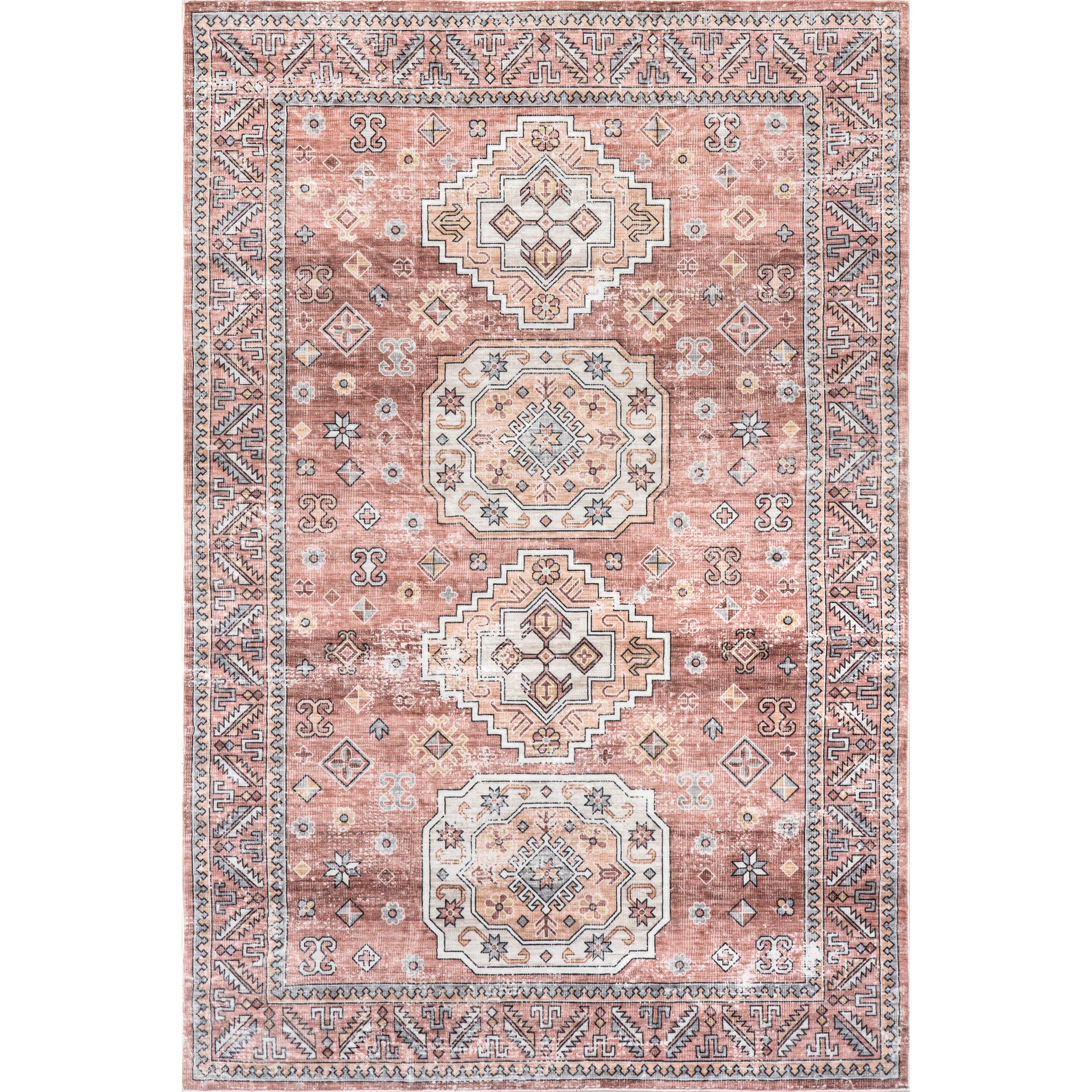 Tindra Faded Multi Medallion Machine Washable