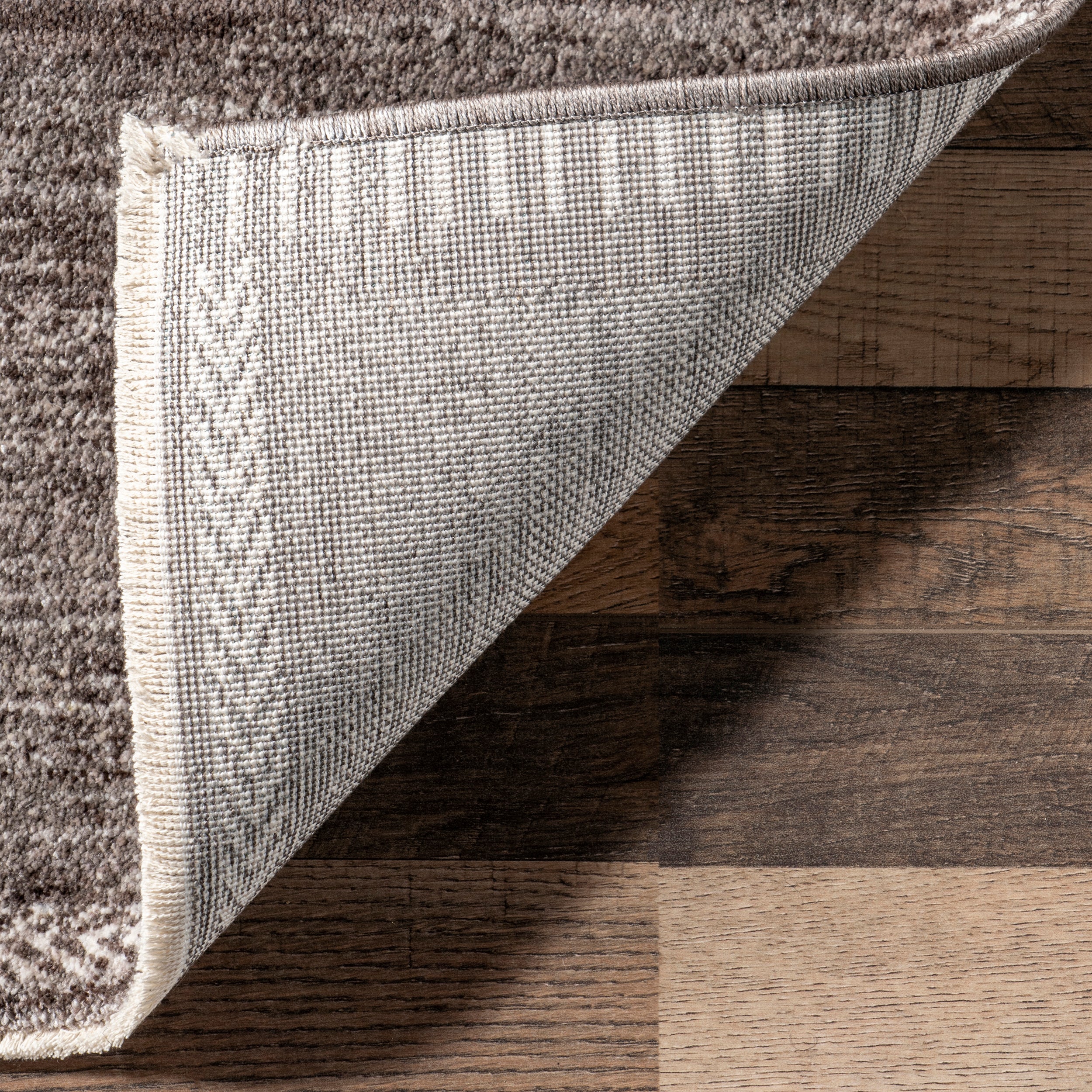 Chrissie Abstract Shapes Fringe Area Rug - Image 7