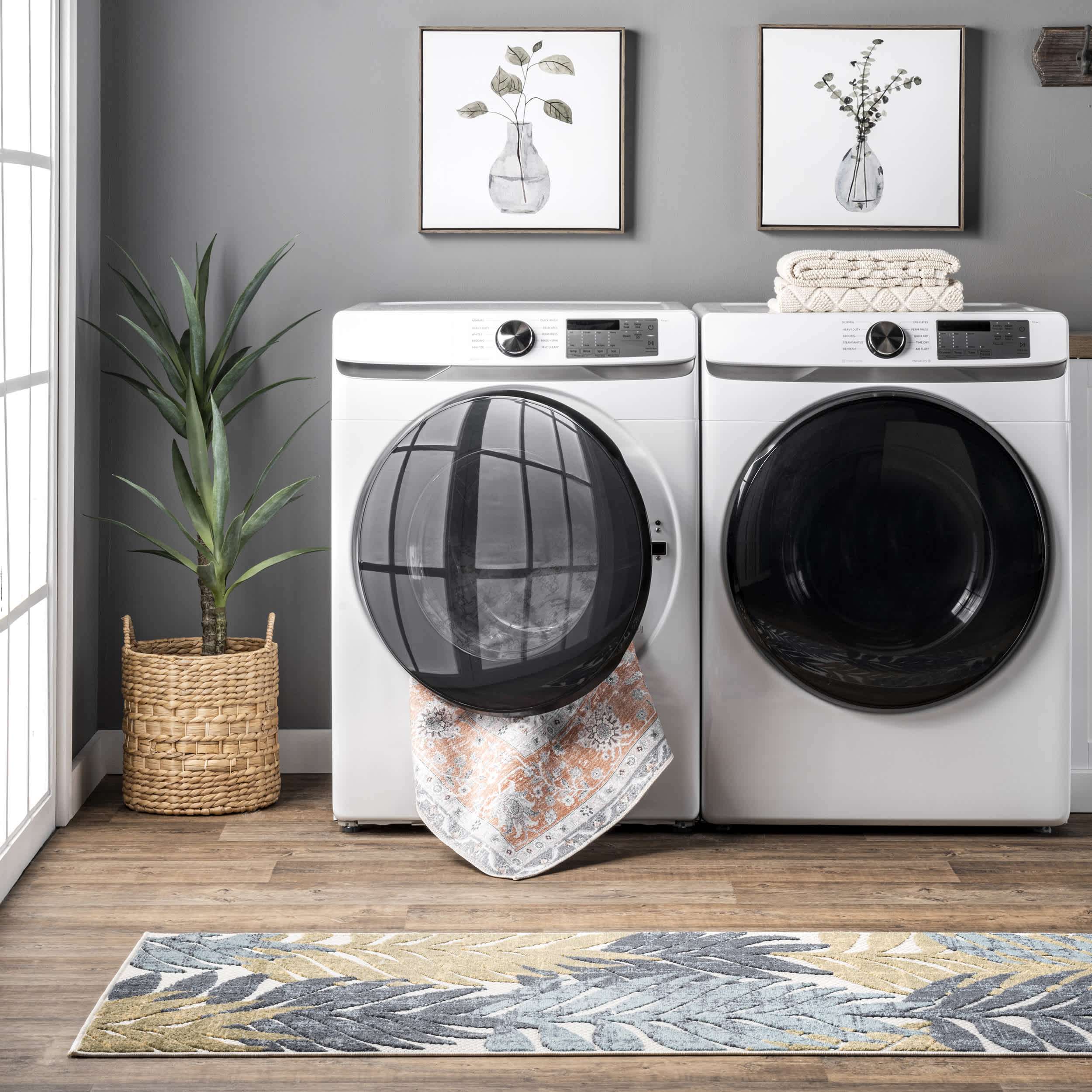 Julia Machine Washable Transitional Border Area Rug - Image 11