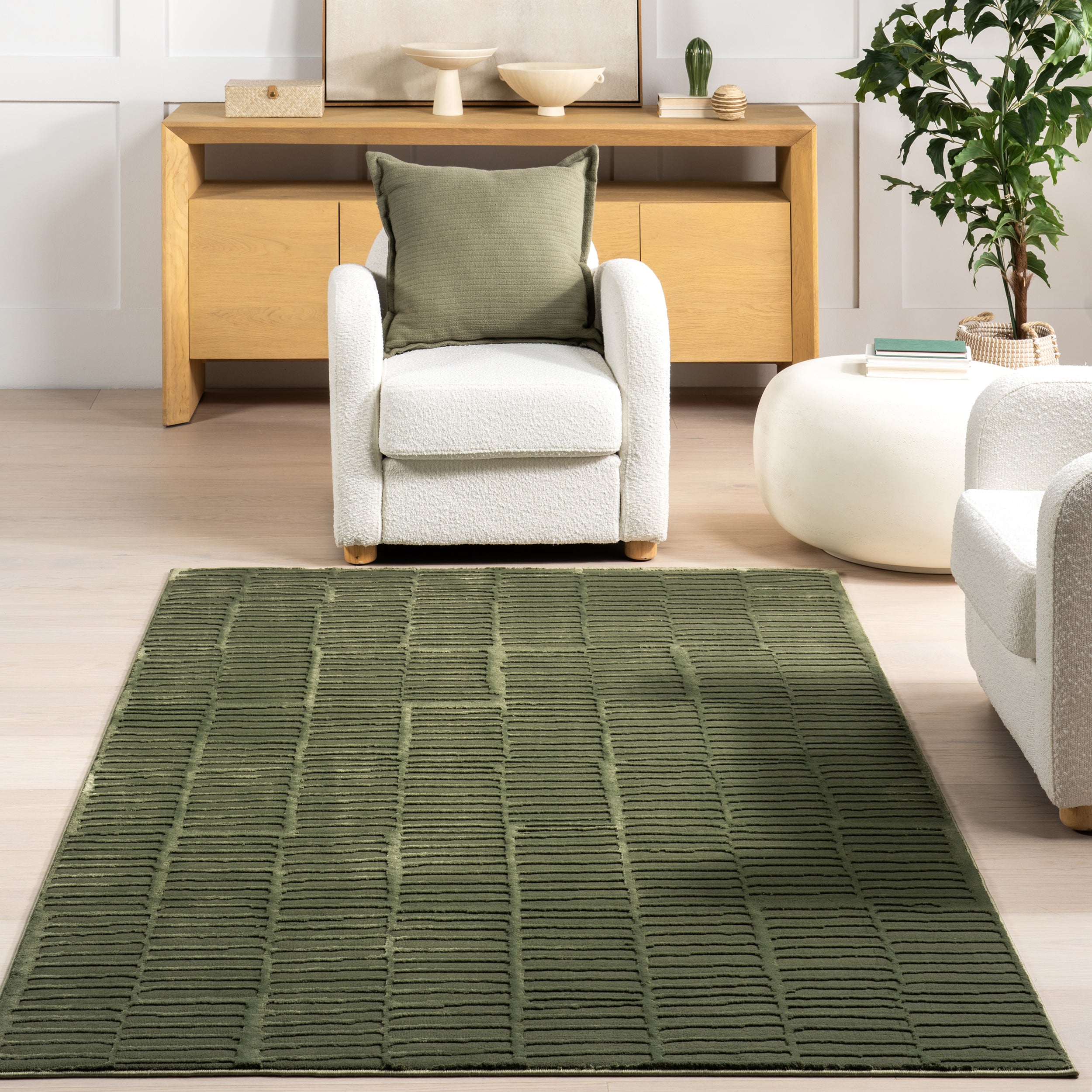 Kailani Geometric Machine Washable Area Rug - Image 8
