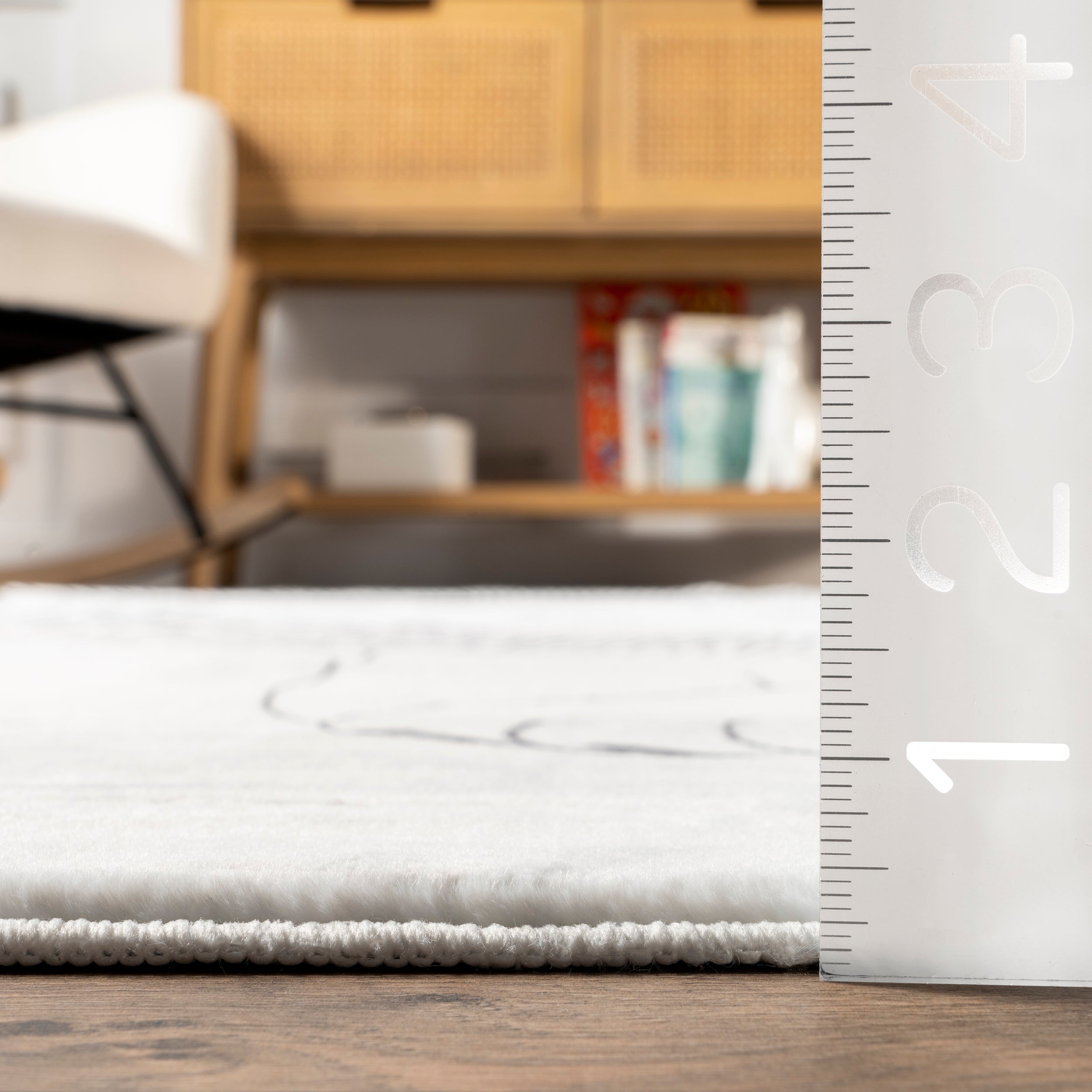 Kinslee Modern Lion Machine Washable Kids Area Rug - Image 3