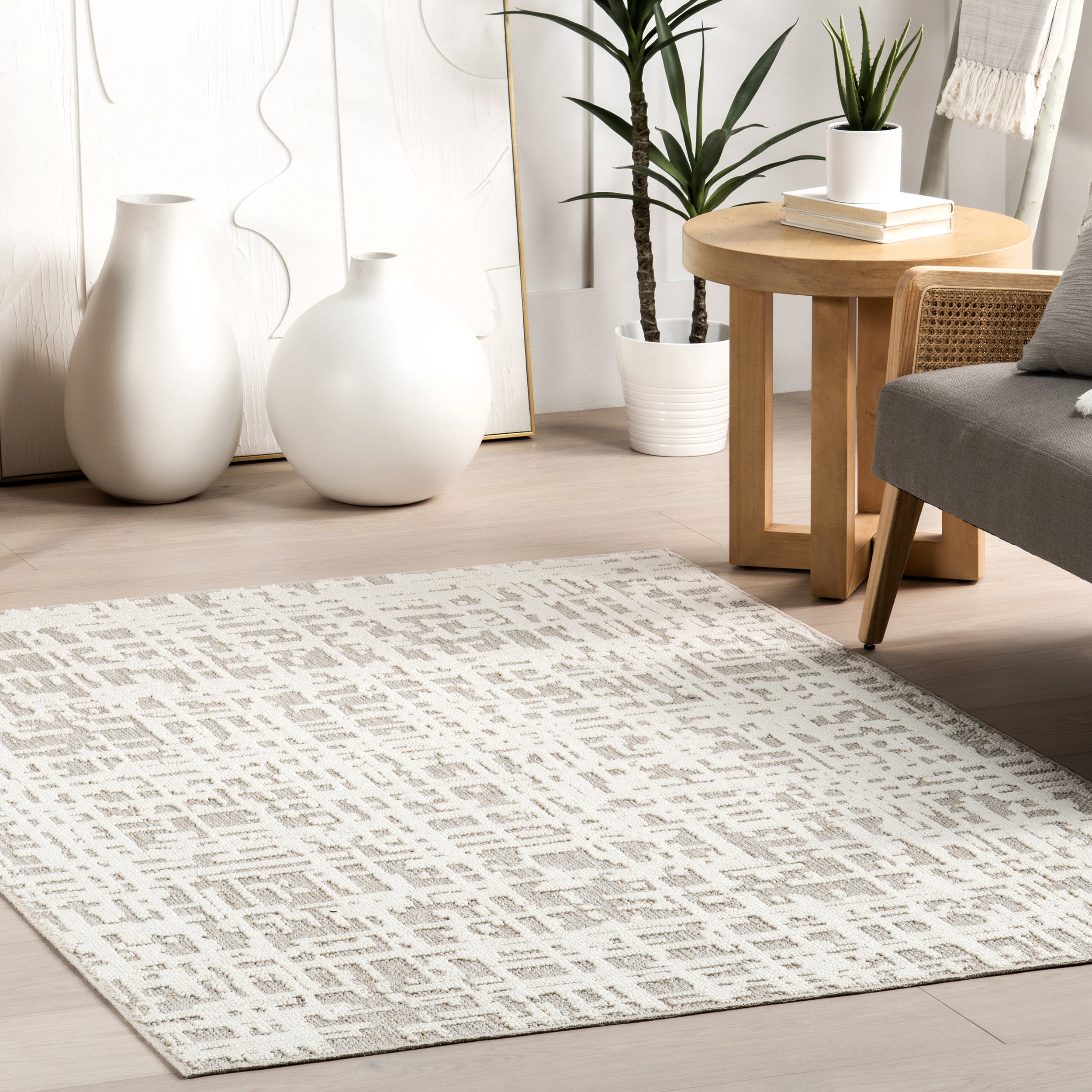 Amity Abstract Machine Washable Area Rug - Image 9