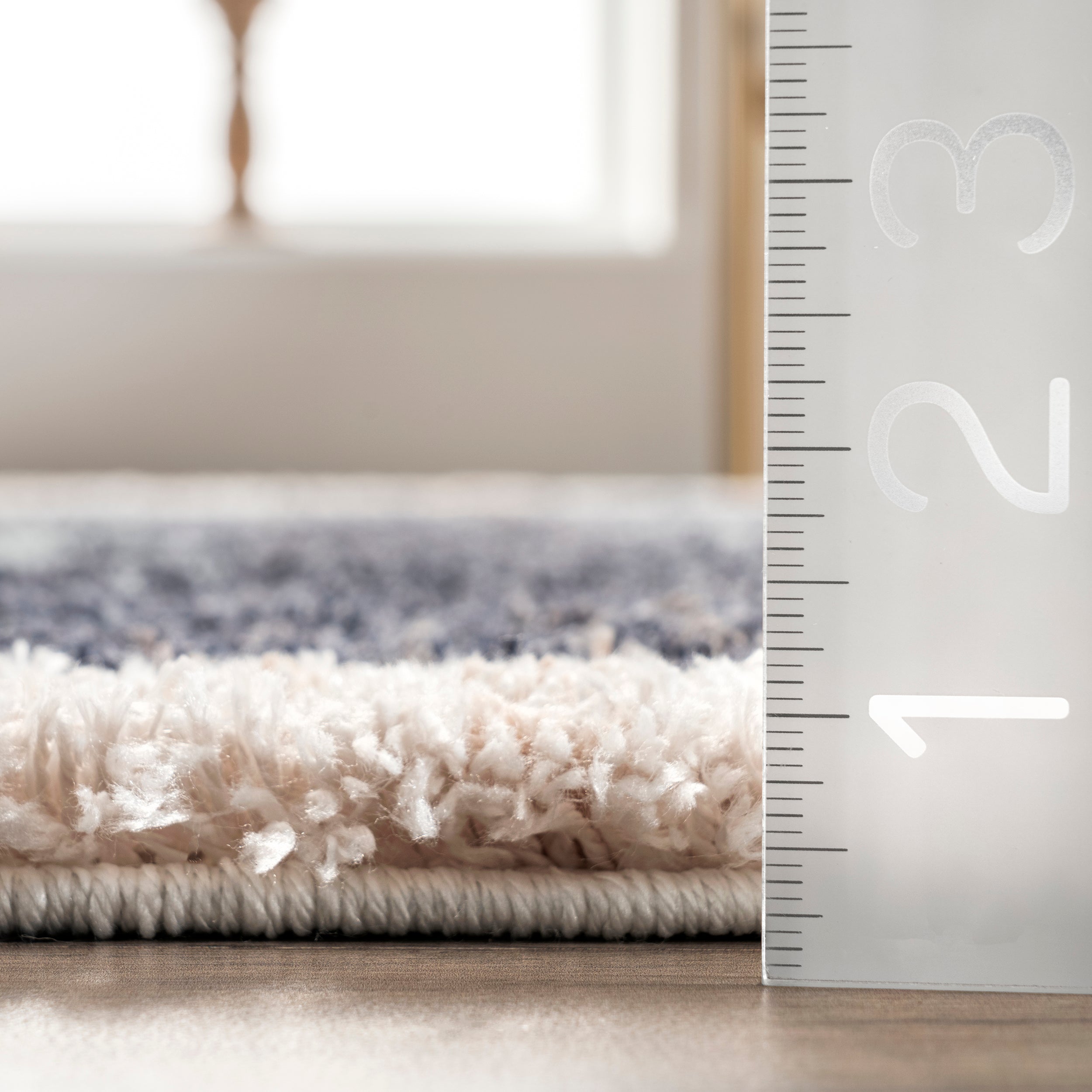 Kassidy Shaggy Contemporary Tassel Area Rug - Image 3