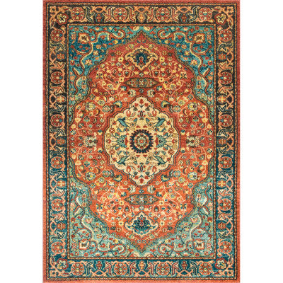 Floral Medallion Pearlie Rug