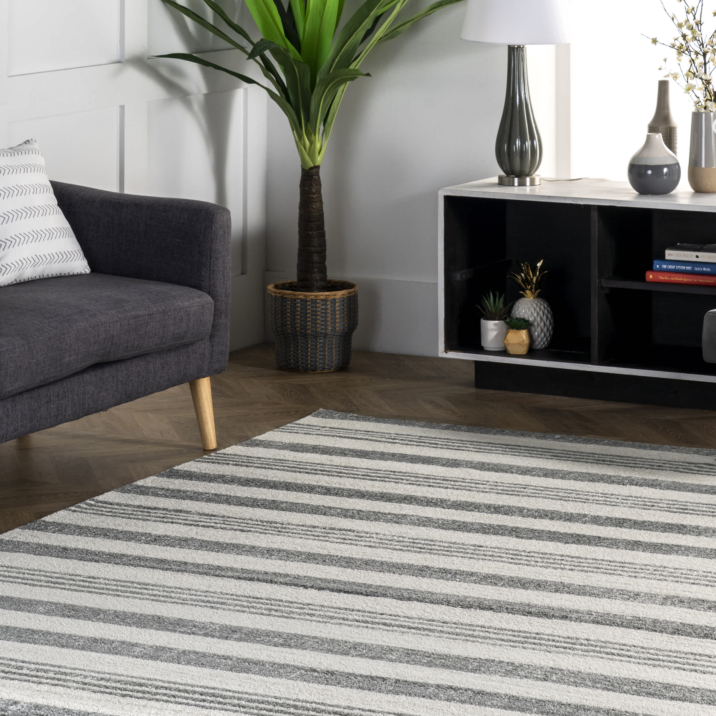 Striped Kelsi Area Rug - Image 9