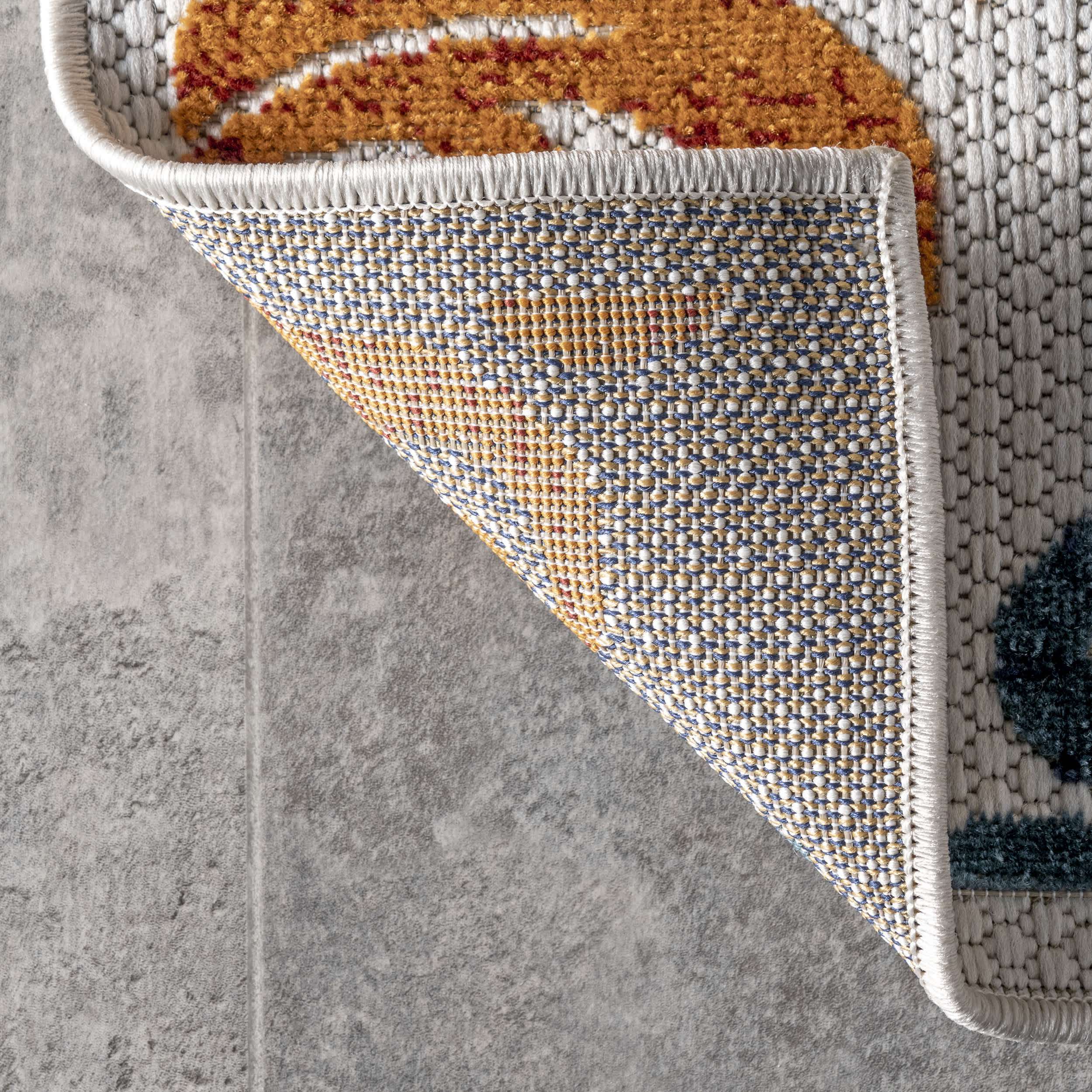 Valeria Textured Indoor/Outdoor Area Rug - Image 7