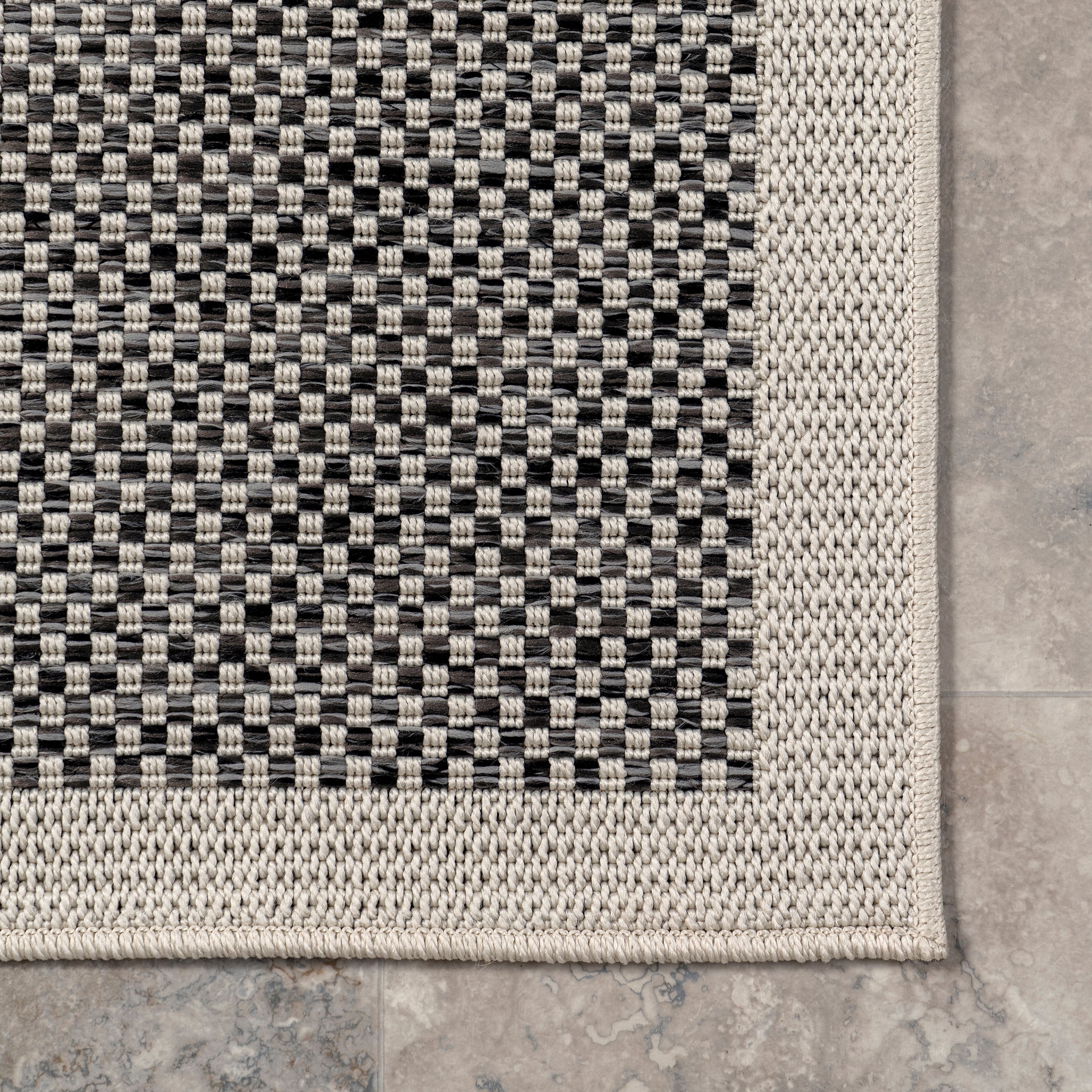Linnea Contemporary Indoor/Outdoor Area Rug - Image 5