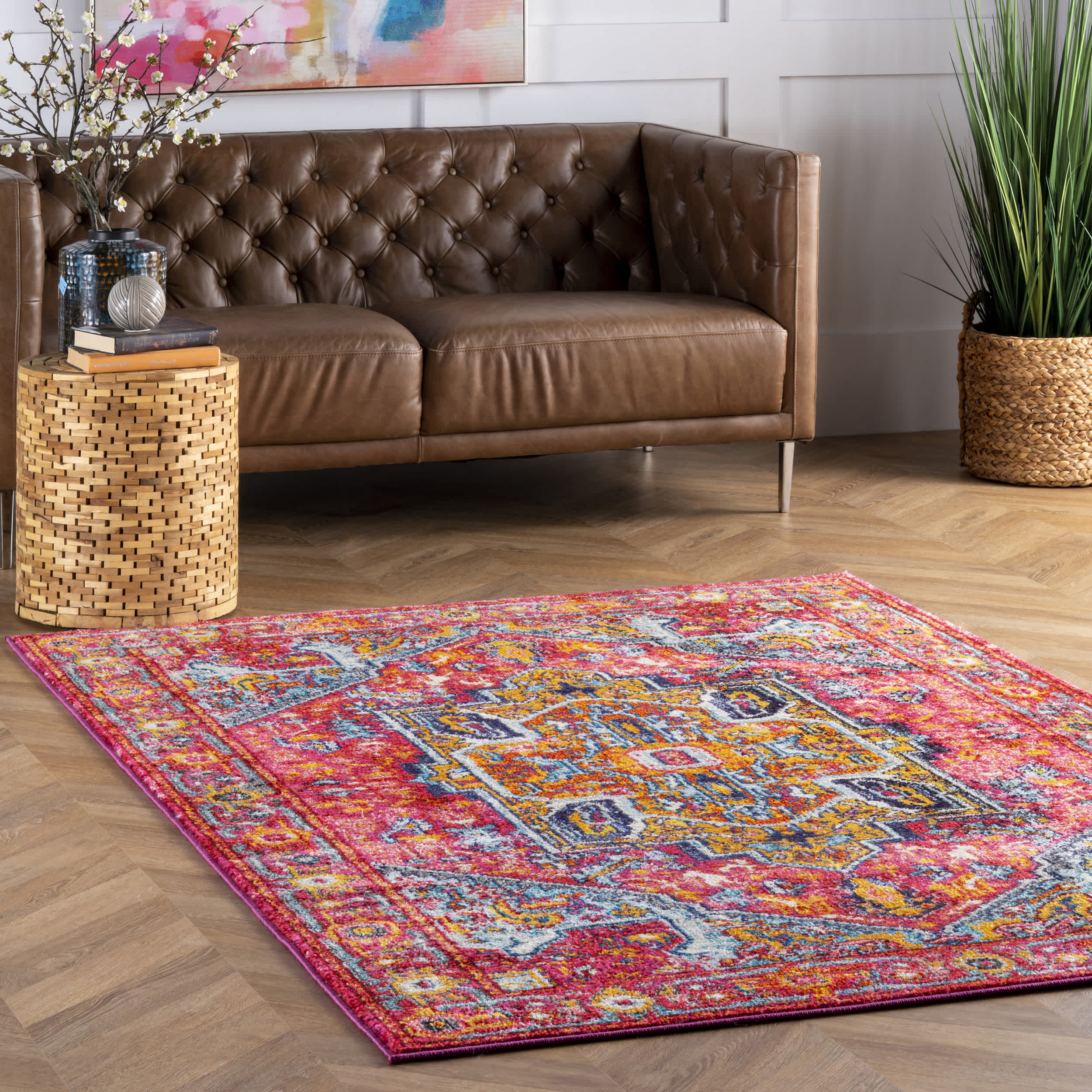 Reyna Medallion Area Rug - Image 2