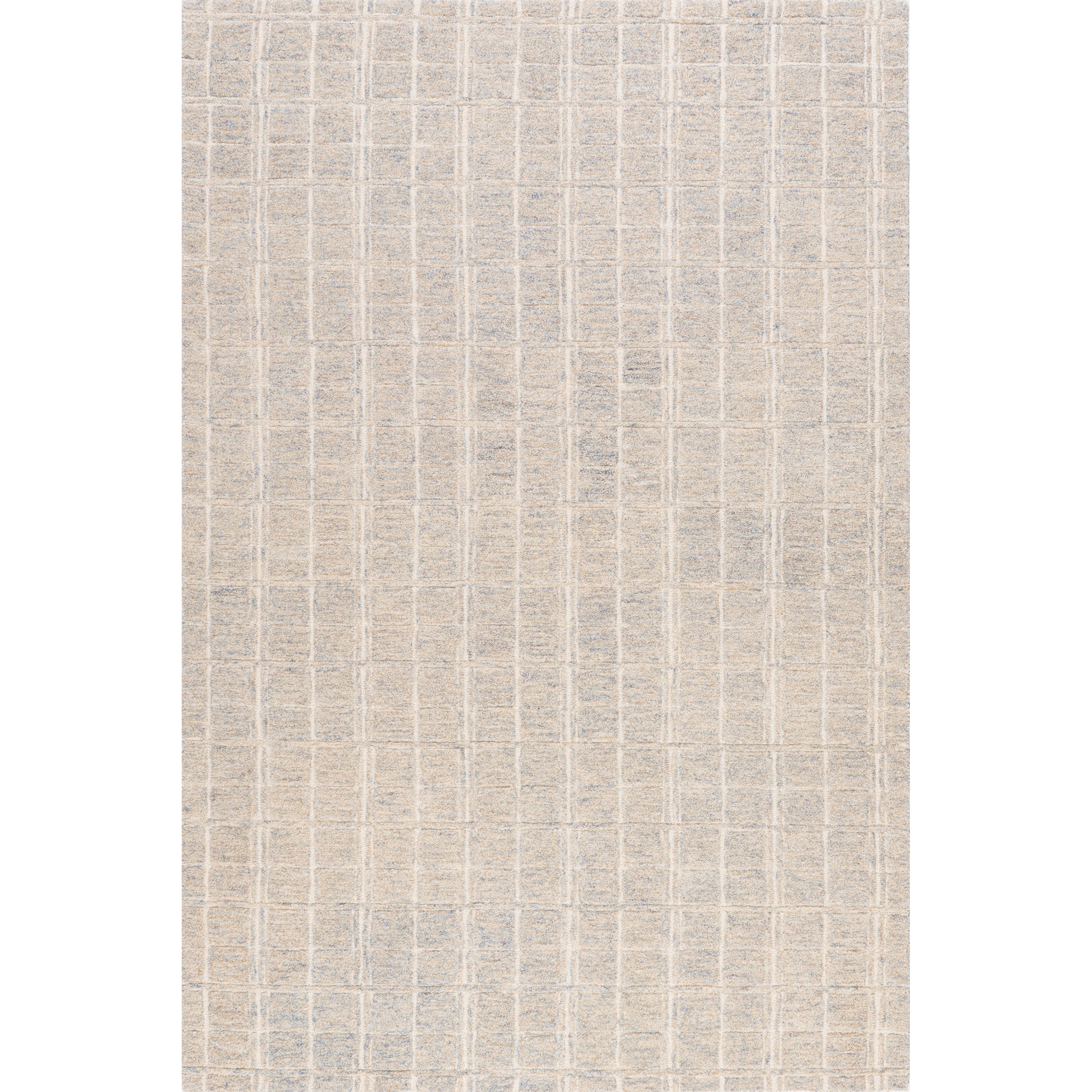 Camellia Checkered Wool Area Rug