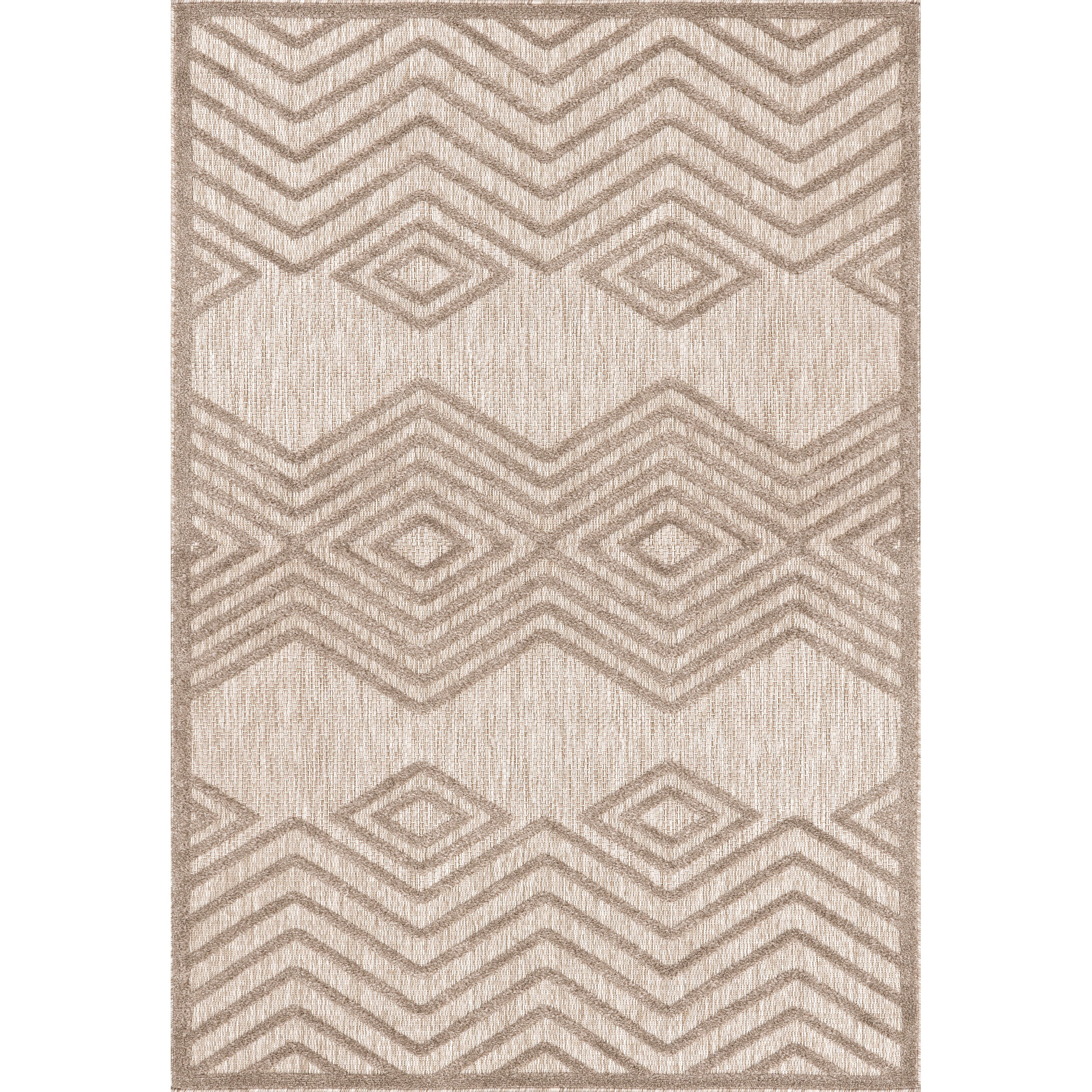 Peri Geometric Tetris Indoor/Outdoor Area Rug