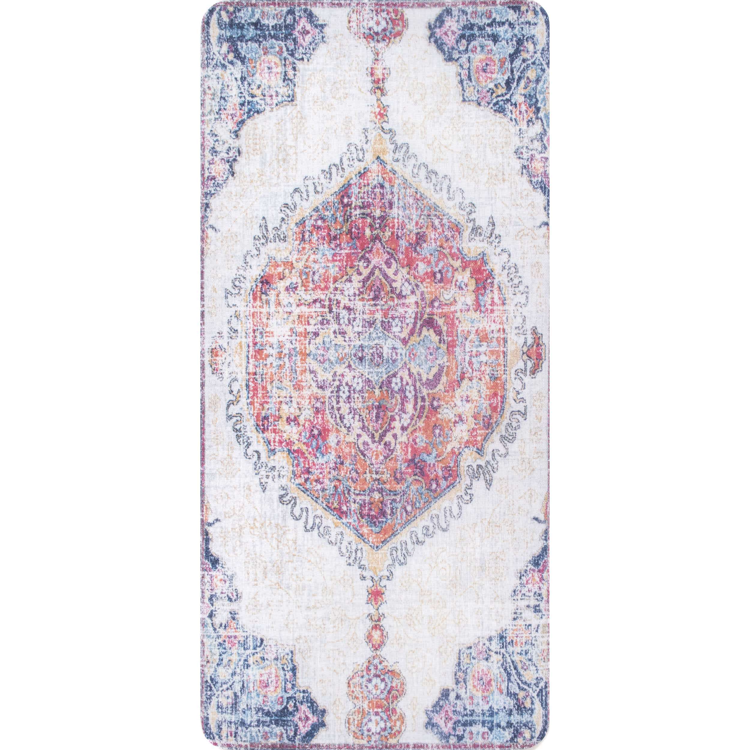 Vintage Medallion Anti Fatigue Kitchen Or Laundry Room Comfort Mat