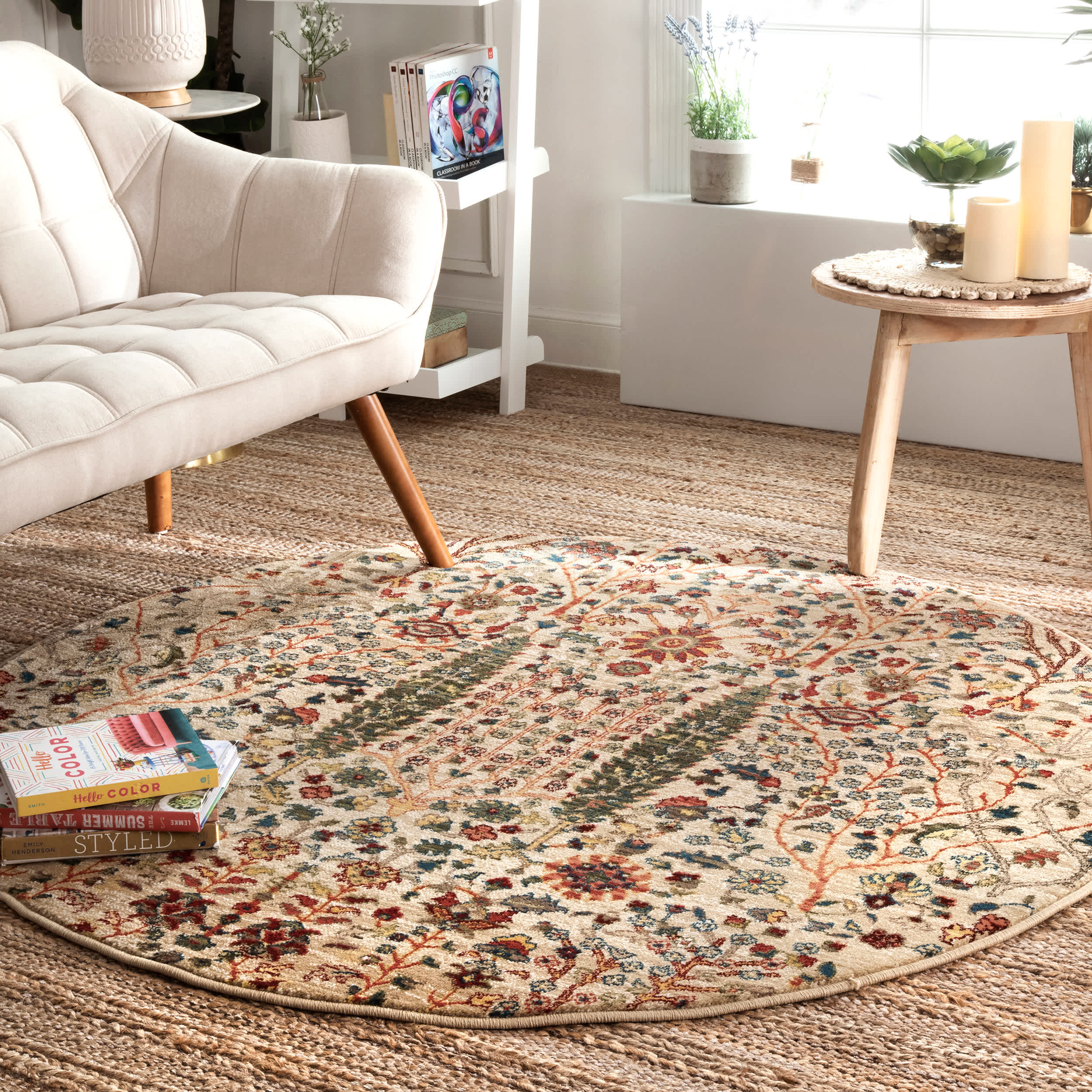 Dasilva Tribal Fringe Area Rug - Image 7