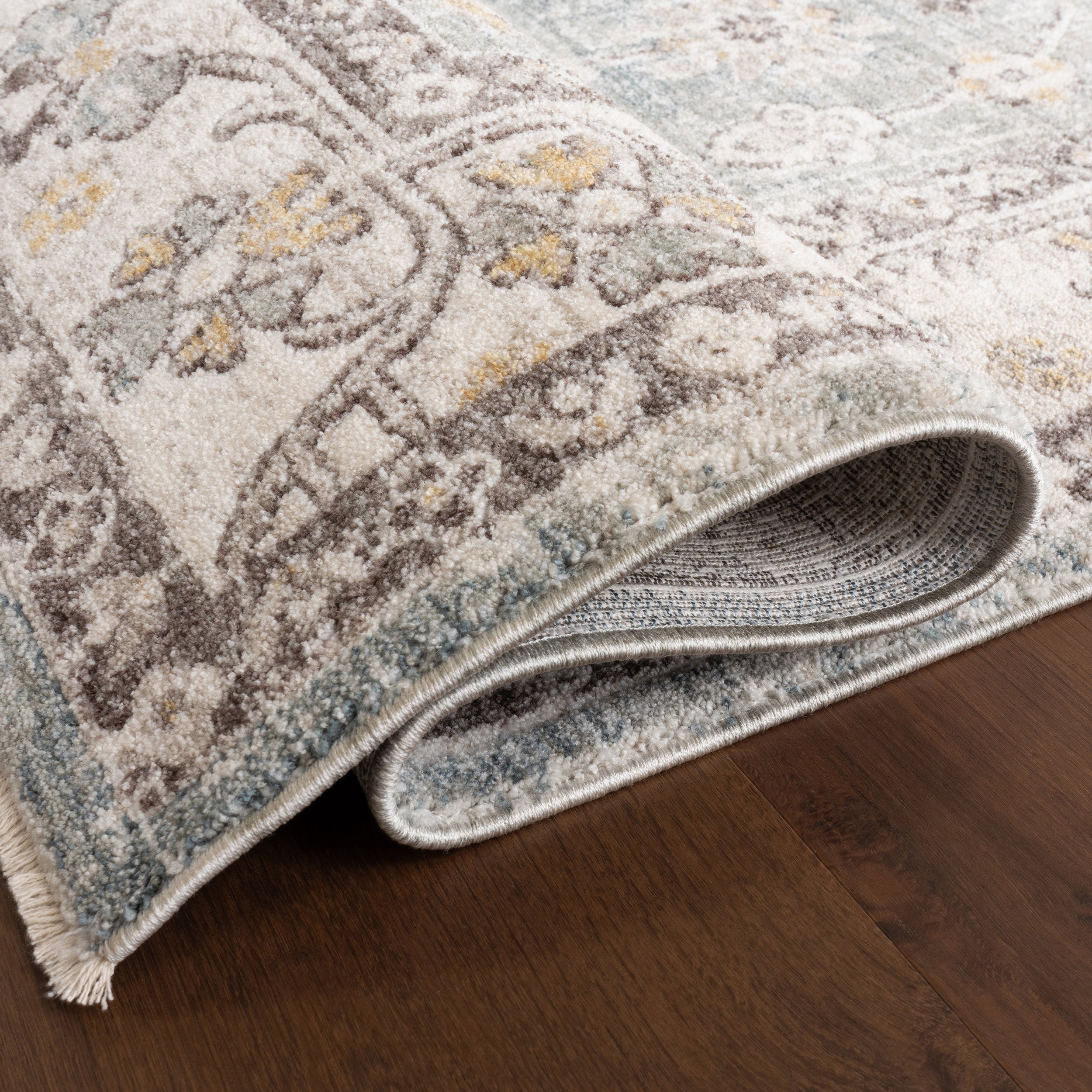 Delvina Vintage Traditional Medallion Area Rug - Image 4