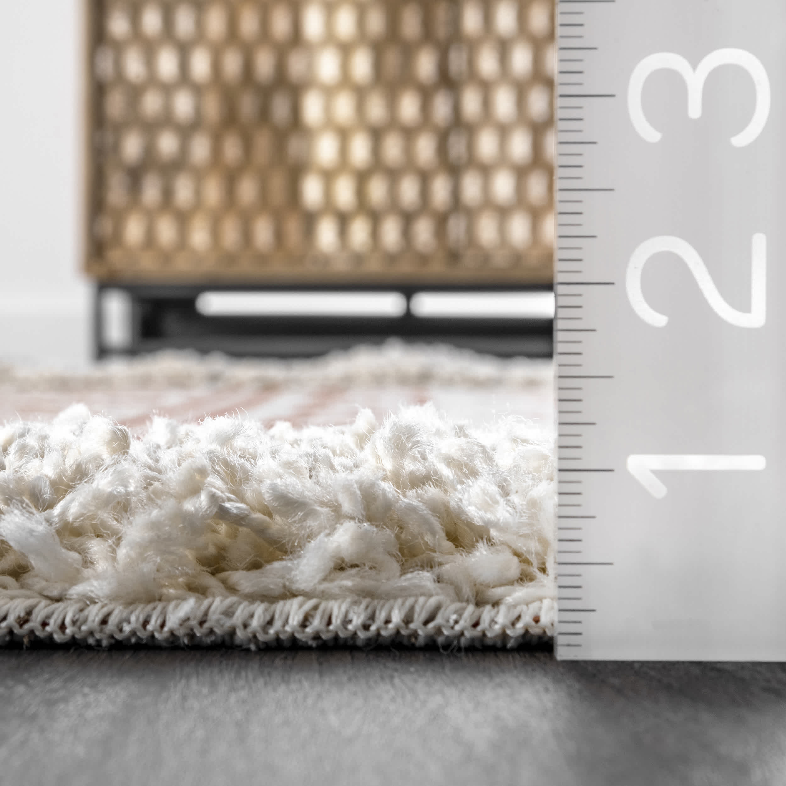 Zuri Shaggy Banded Tribal Area Rug - Image 21