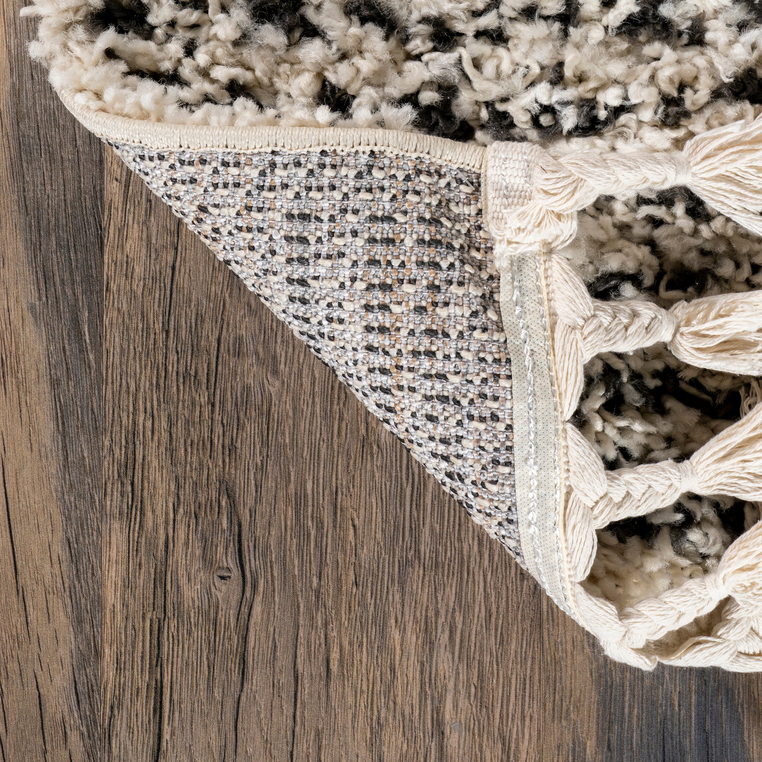 Bria Moroccan Shag Tasseled Area Rug - Image 7