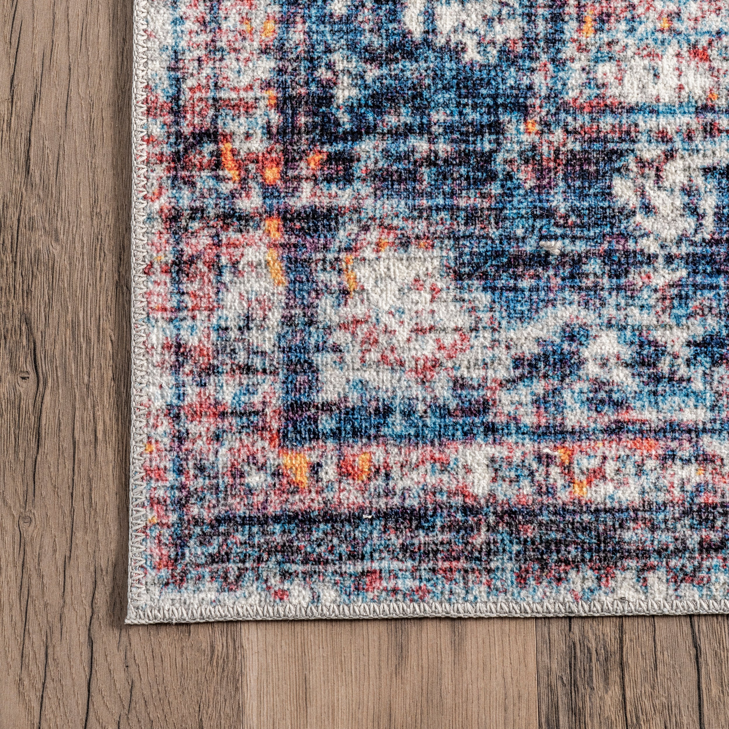 Kasi Vintage Persian Machine Washable Area Rug - Image 5
