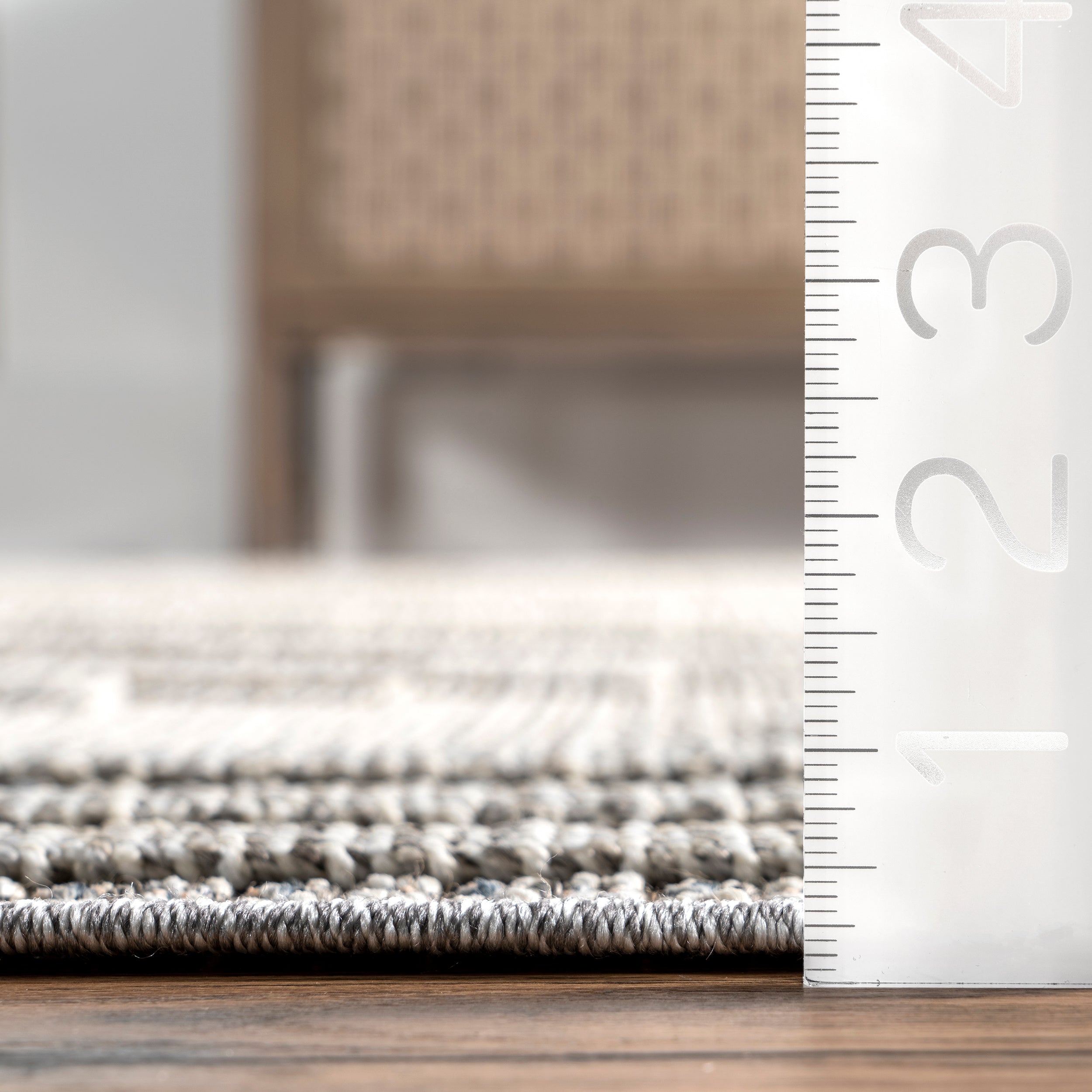 Medora Textured Contemporary Area Rug - Image 3