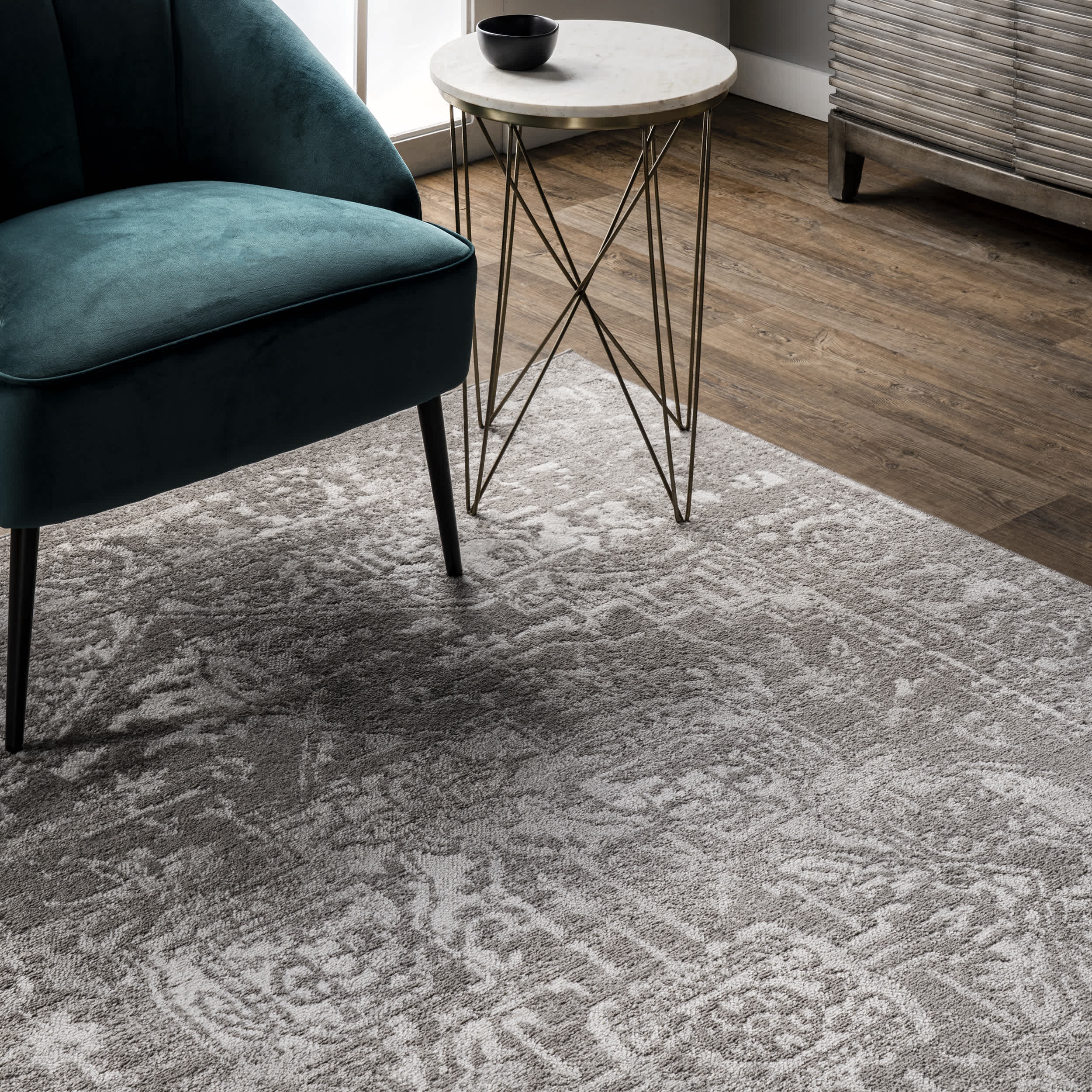 Melody Vintage Medallion Area Rug - Image 9