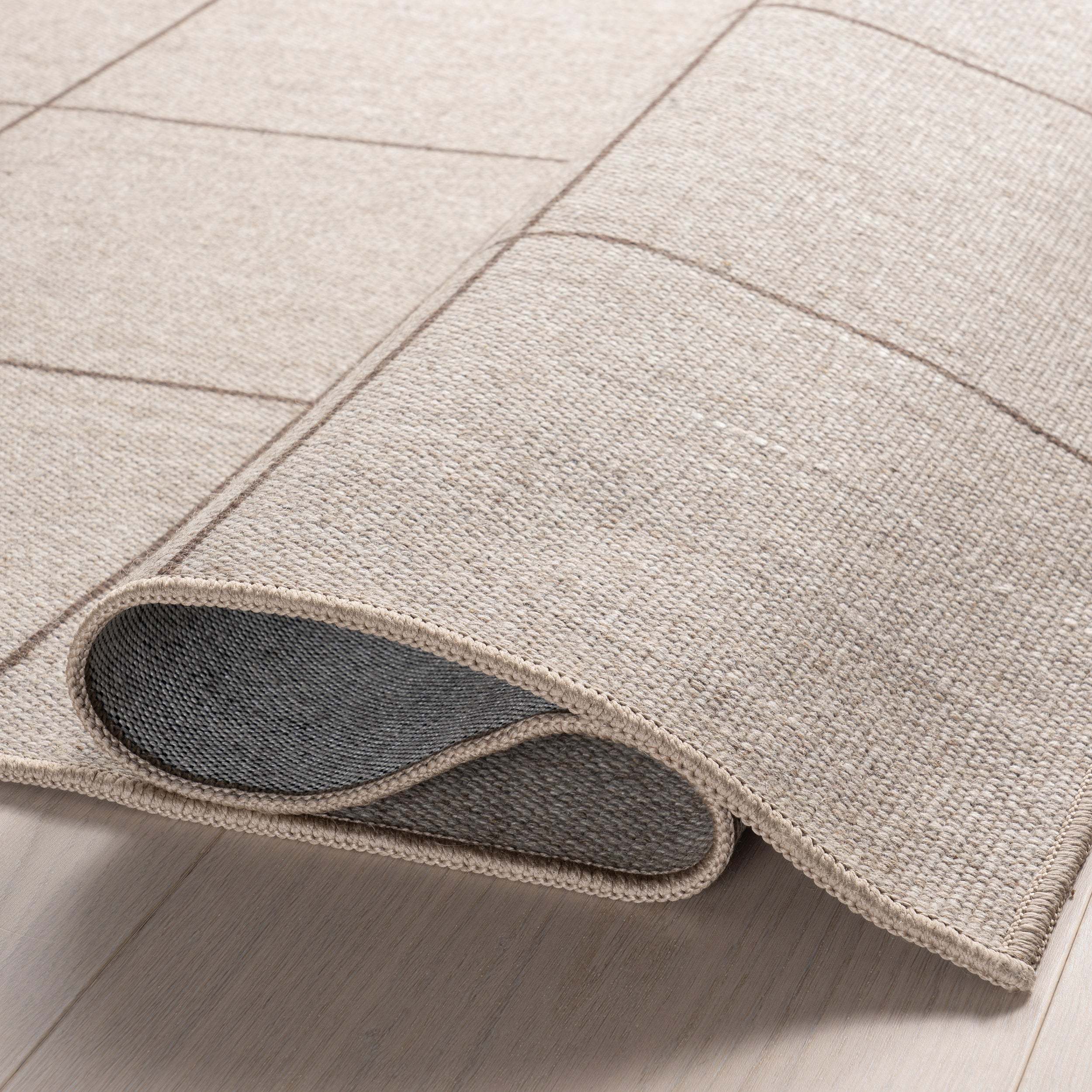 Calandra Checkered Machine Washable Area Rug - Image 4