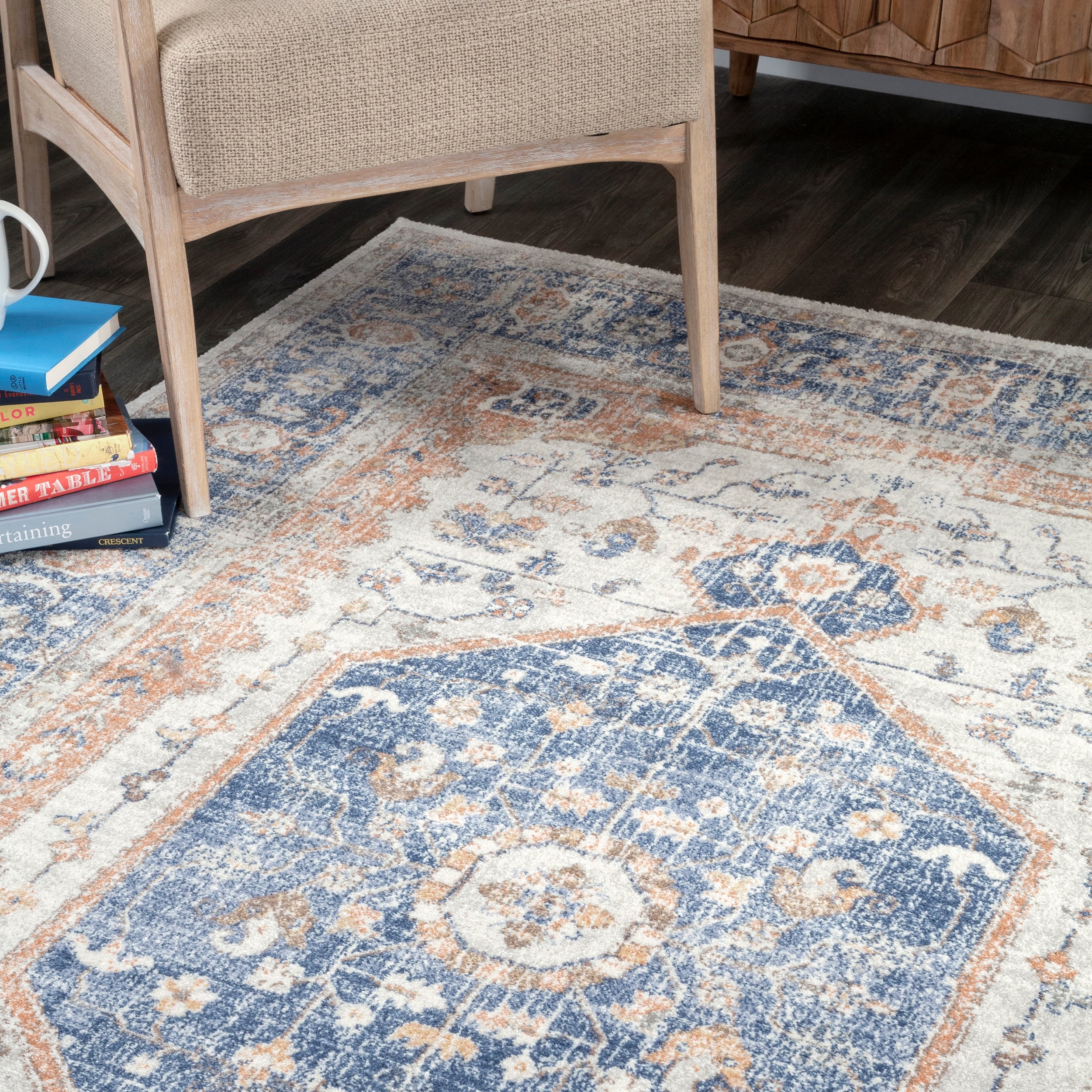 Jacquie Vintage Floral Area Rug - Image 21
