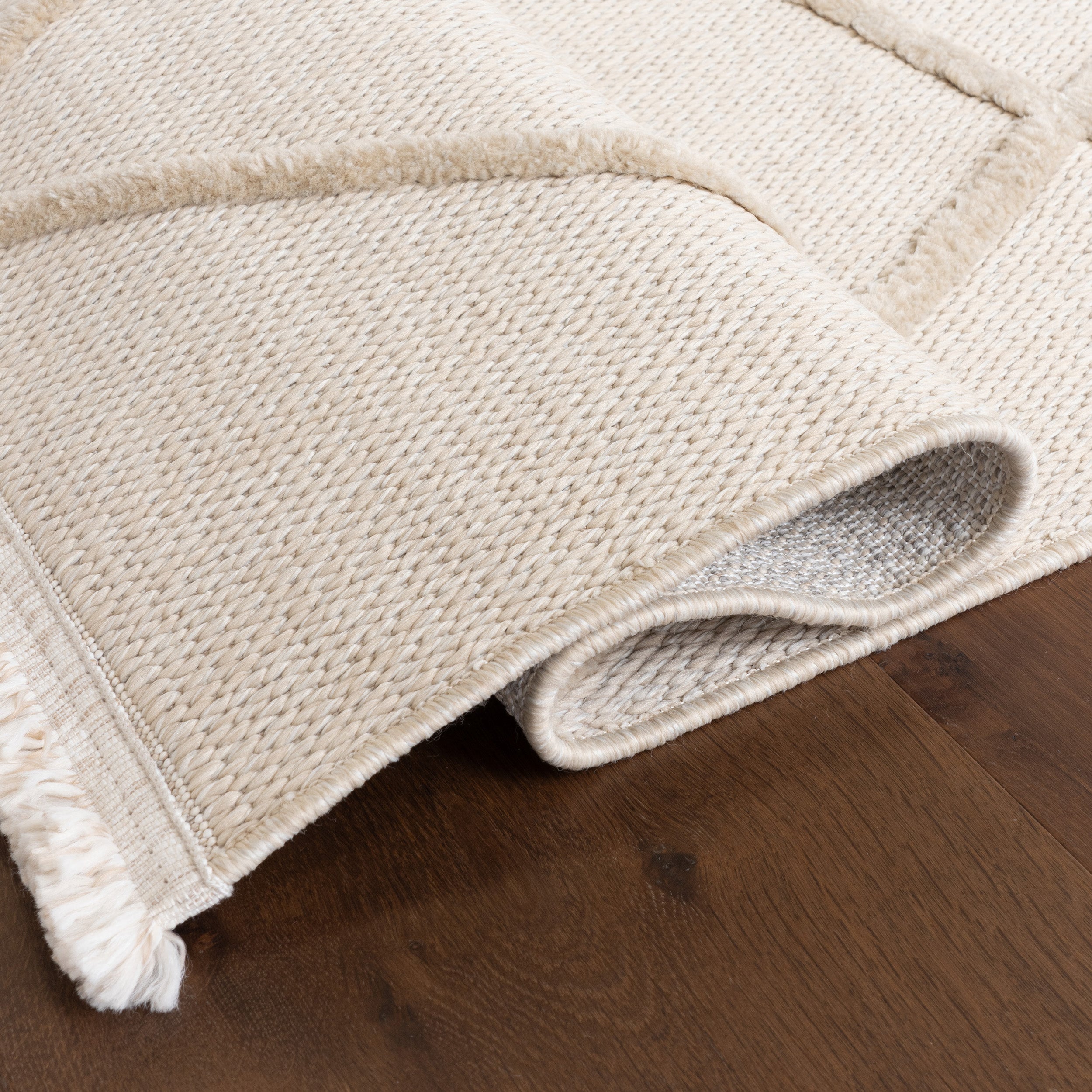 Anica Geometric Fringe Area Rug - Image 4