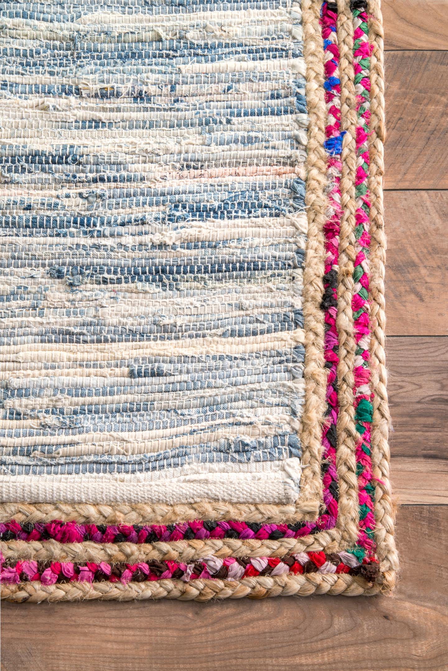 Handwoven Braided Darline Area Rug - Image 2