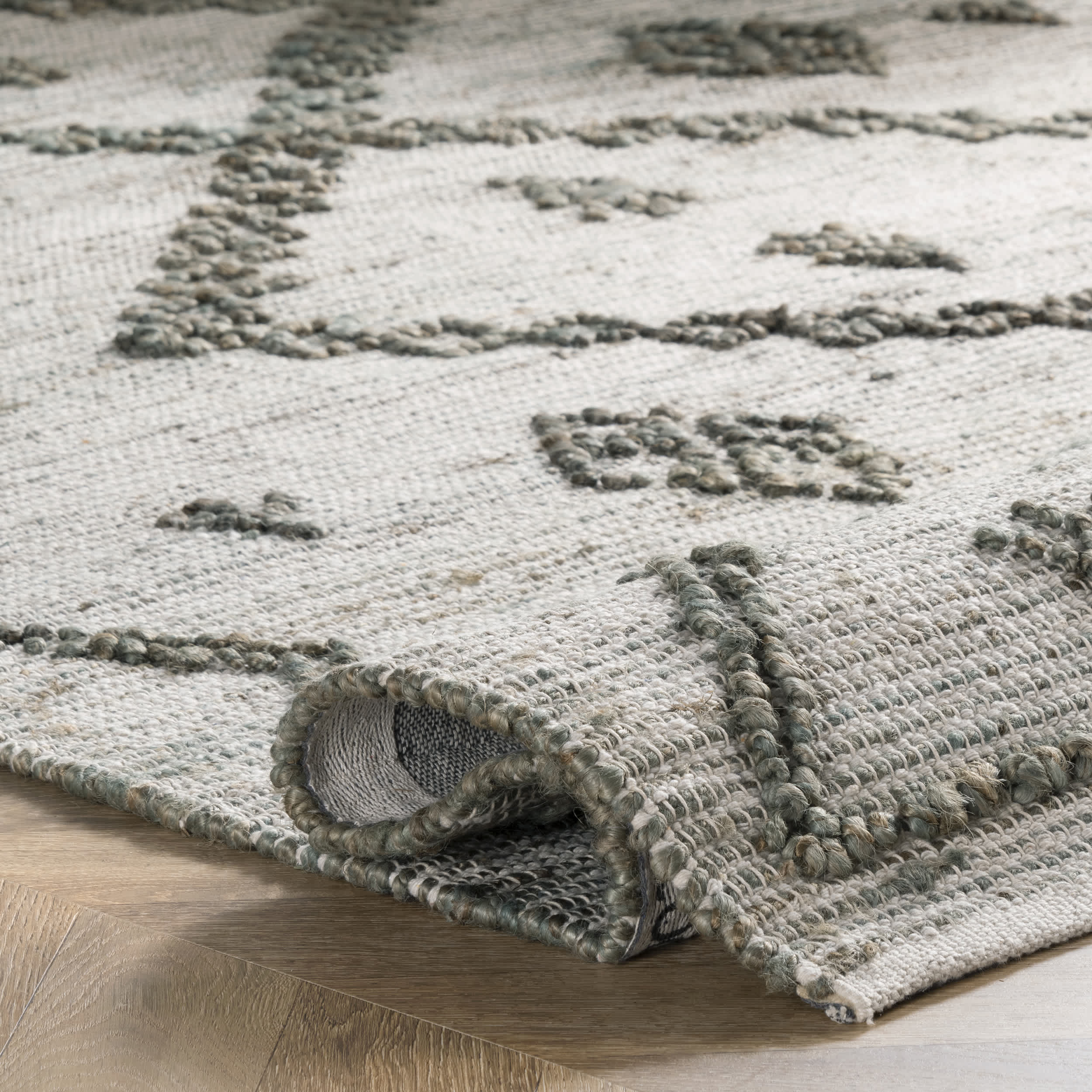 Handmade Moroccan Julianne Jute Area Rug - Image 15