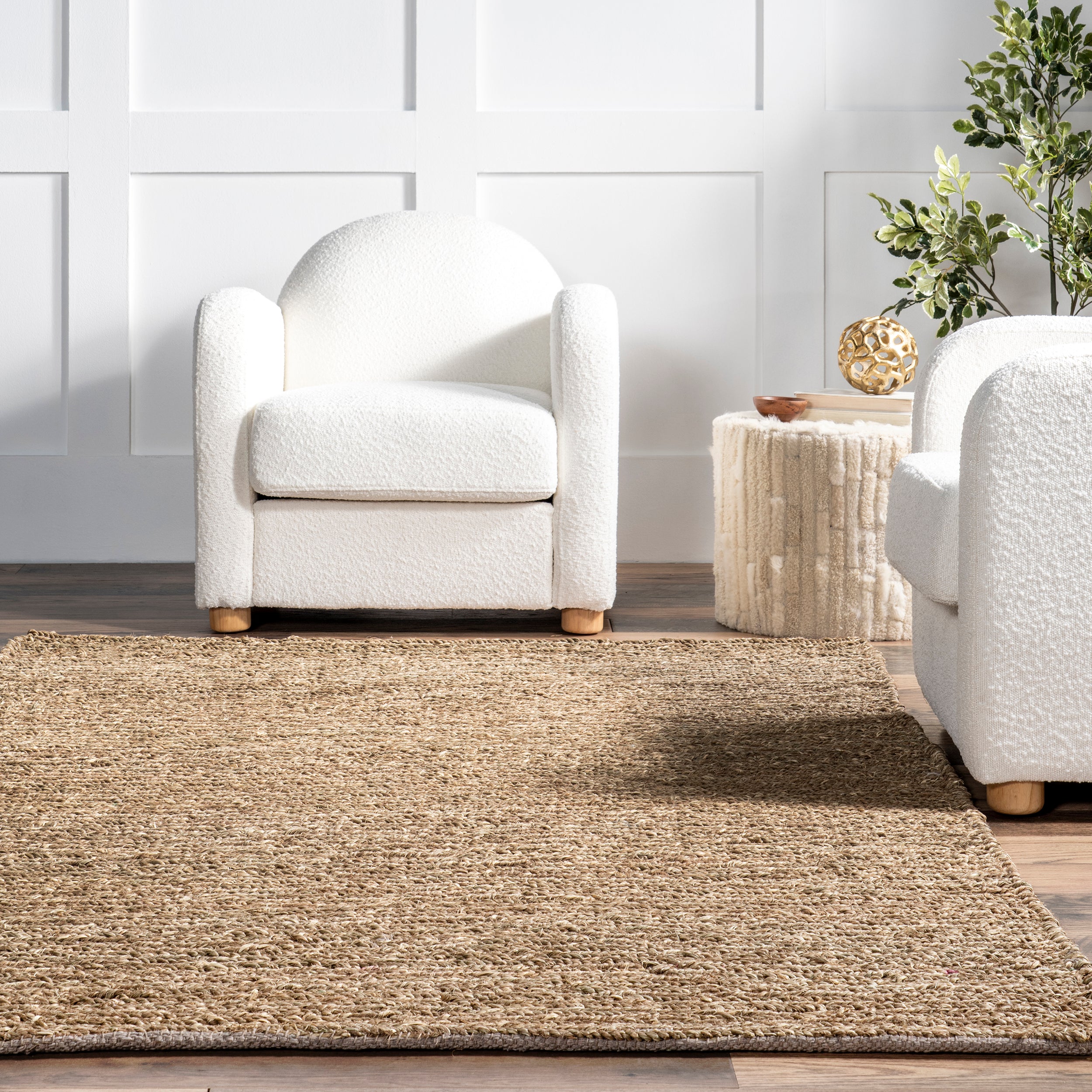Jeannie Casual Seagrass Area Rug - Image 8