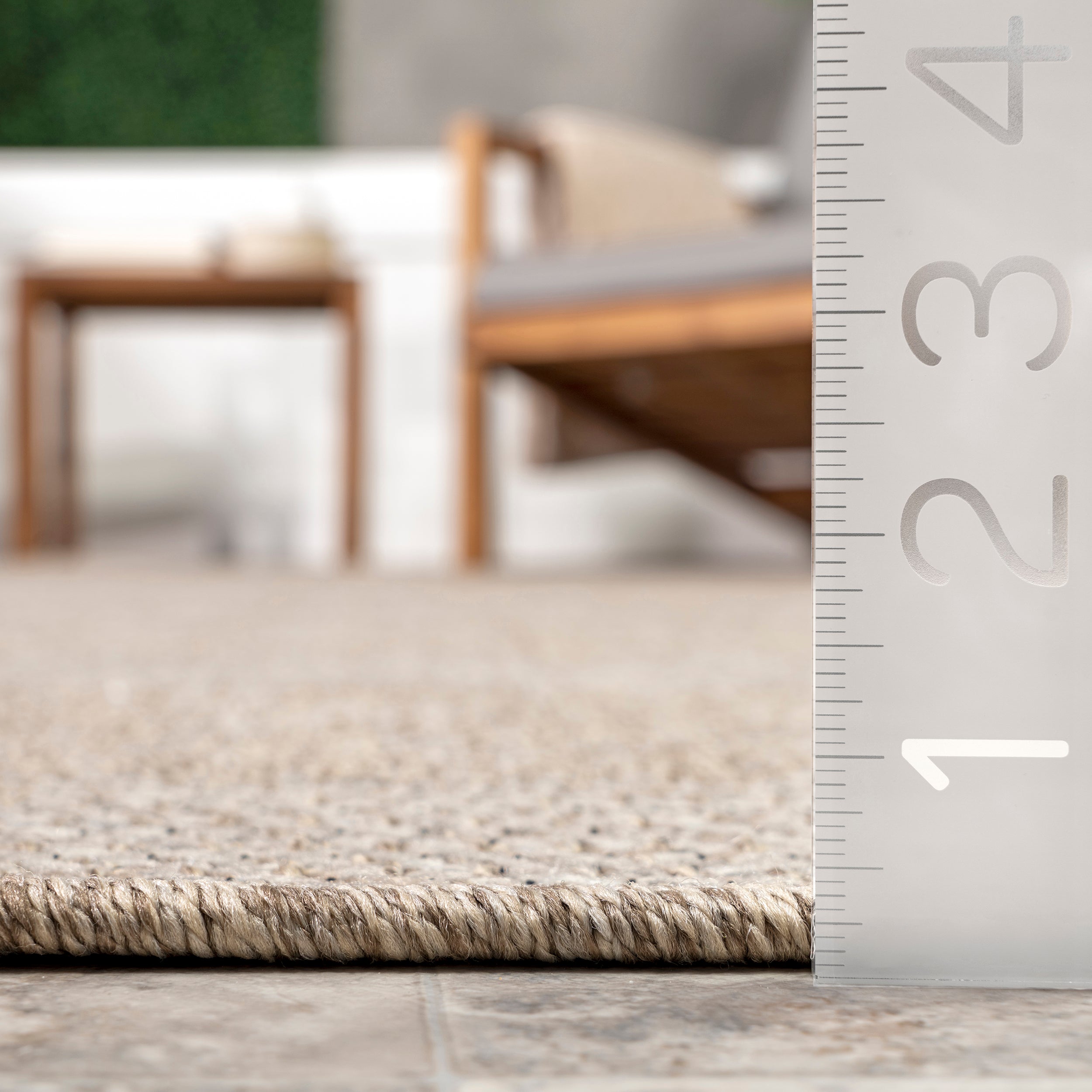 Kiana Faded Striped Indoor/Outdoor Area Rug - Image 3
