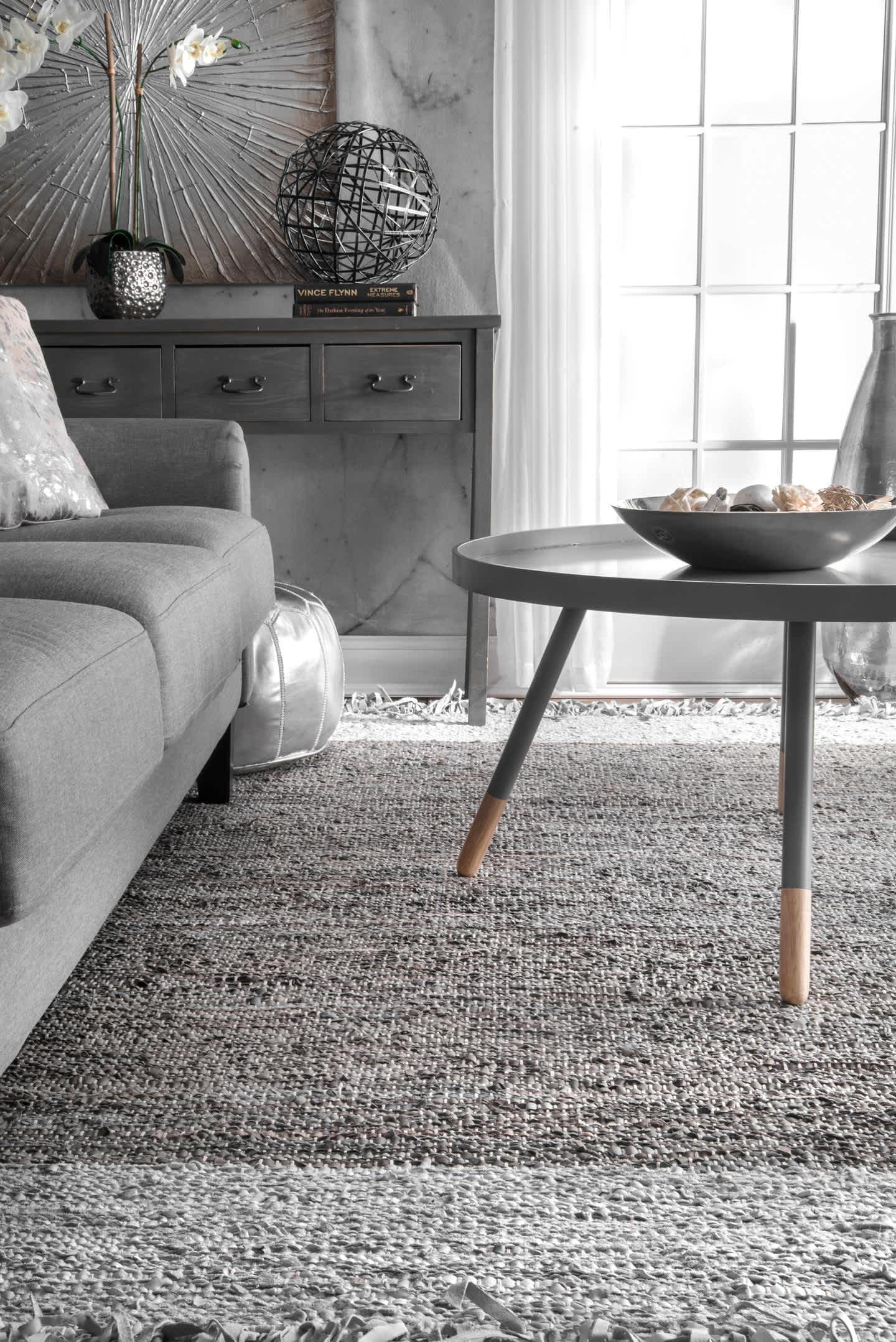 Handmade Otha Tassel Rug - Image 9