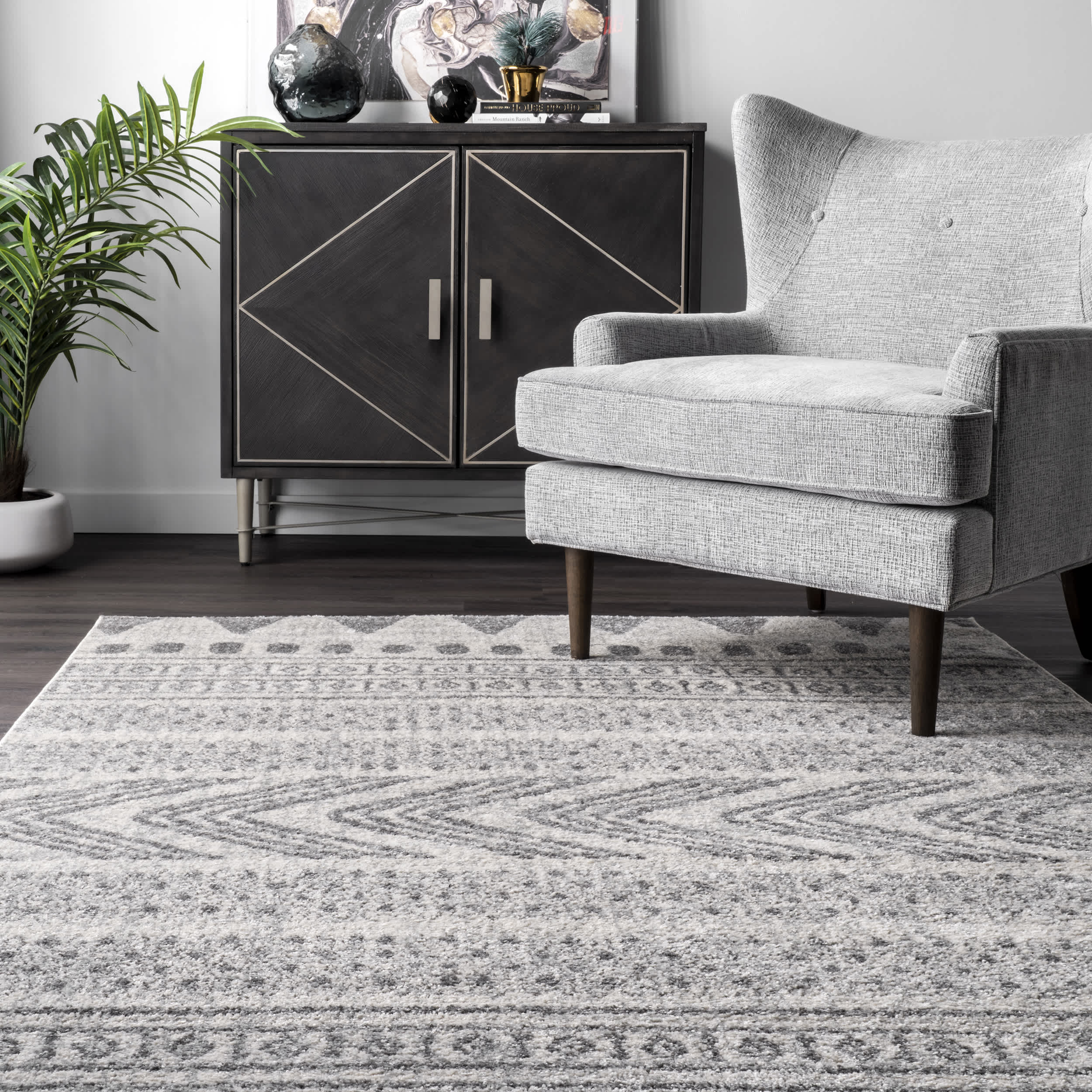Shaina Tribal Area Rug - Image 8