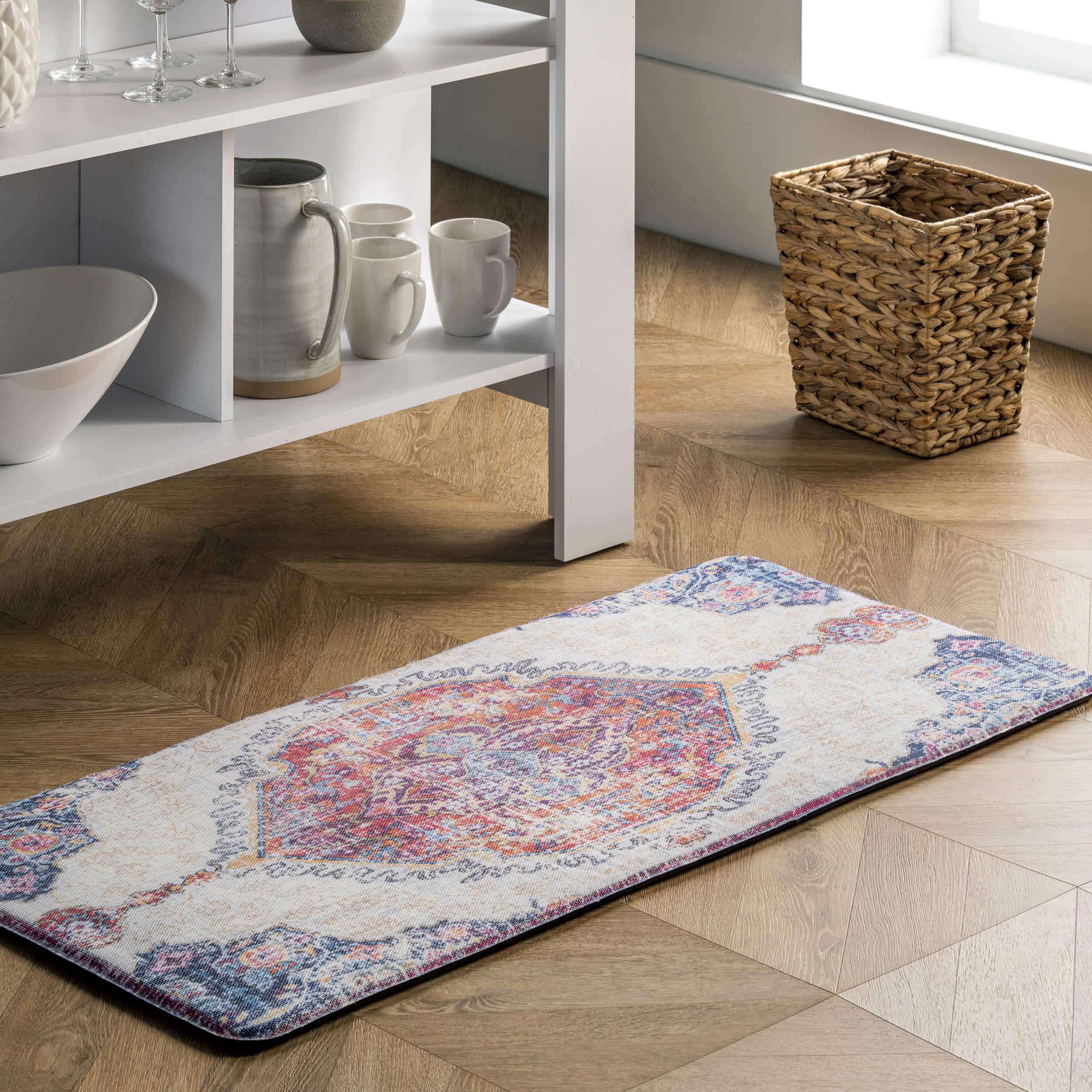 Vintage Medallion Anti Fatigue Kitchen Or Laundry Room Comfort Mat - Image 2