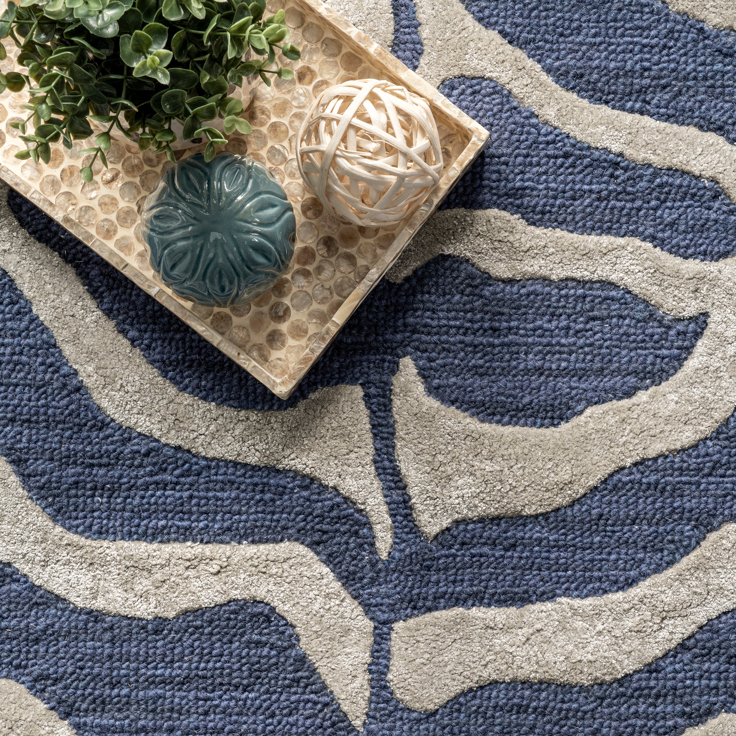 Hand Tufted Plush Zebra Area Rug - Image 16