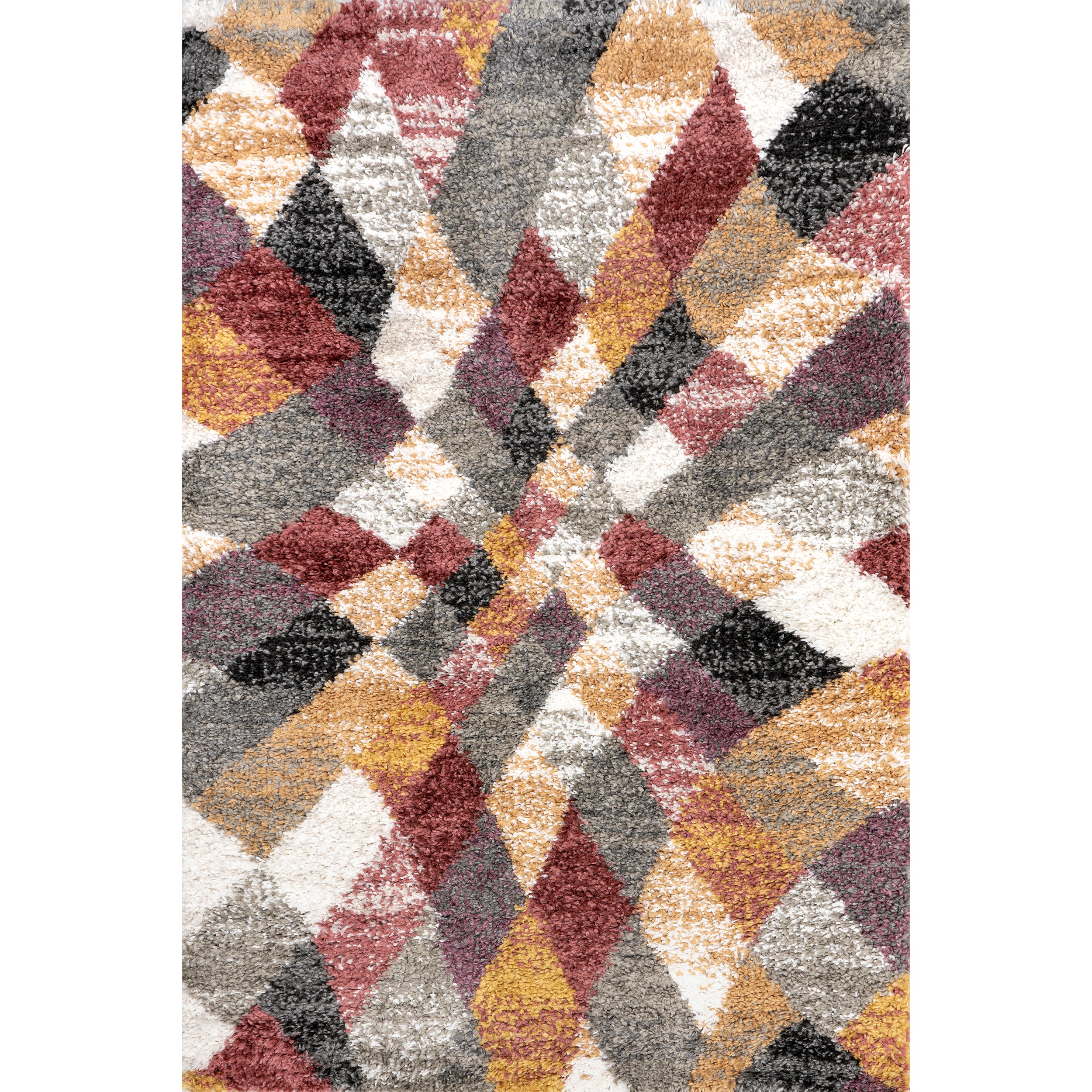 Dabney Abstract Kids Shag Area Rug
