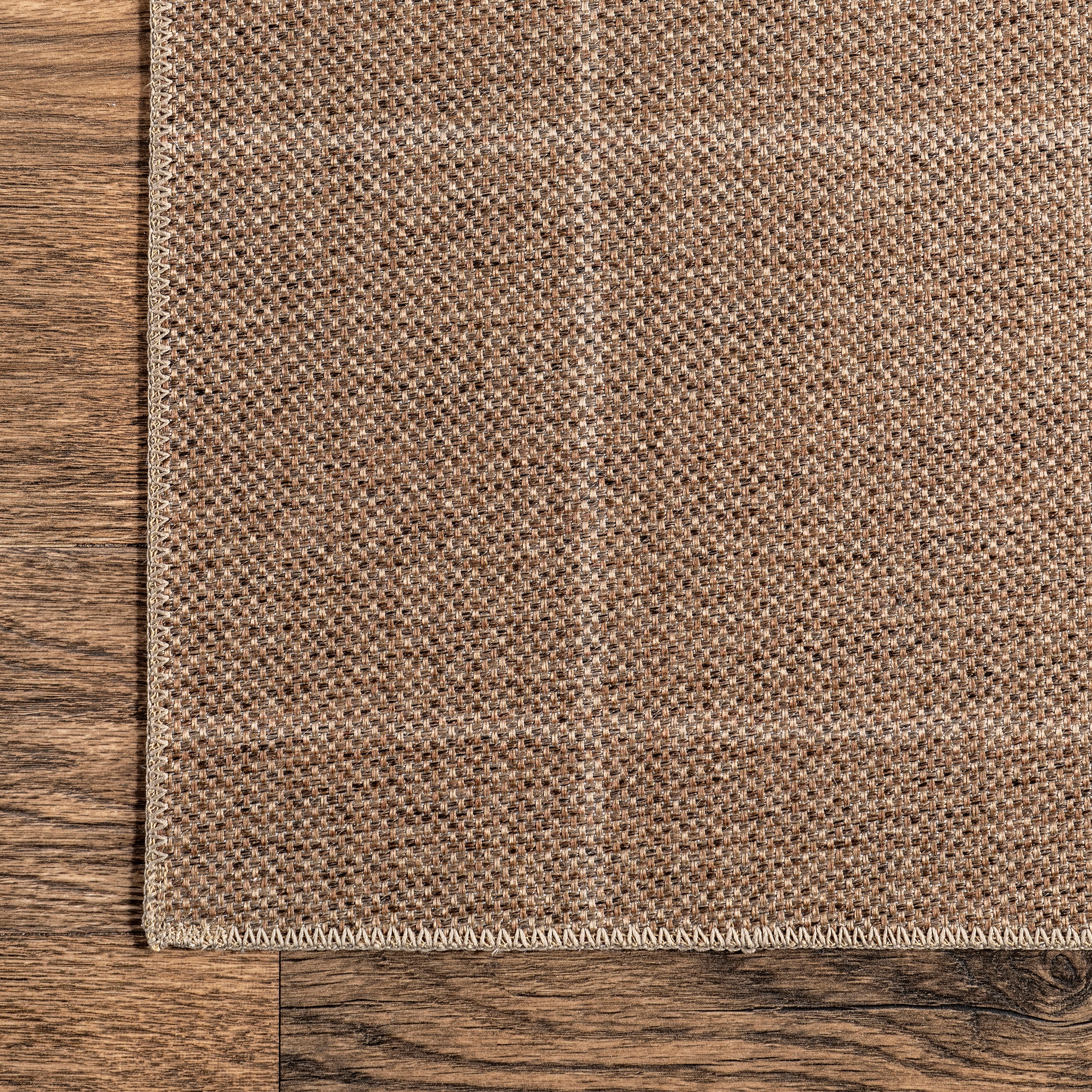 Ellen Geometric Easy-Jute Machine Washable Area Rug - Image 5