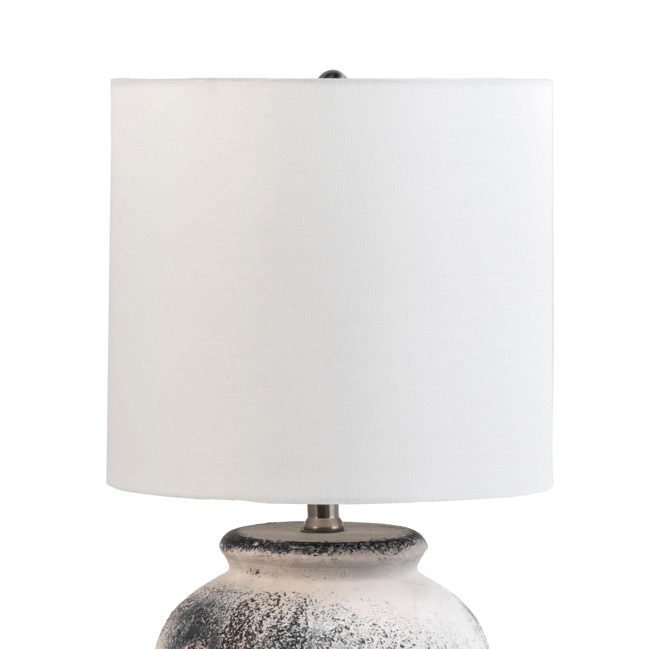 Hilma 22 Distressed Ceramic Table Lamp - Image 4