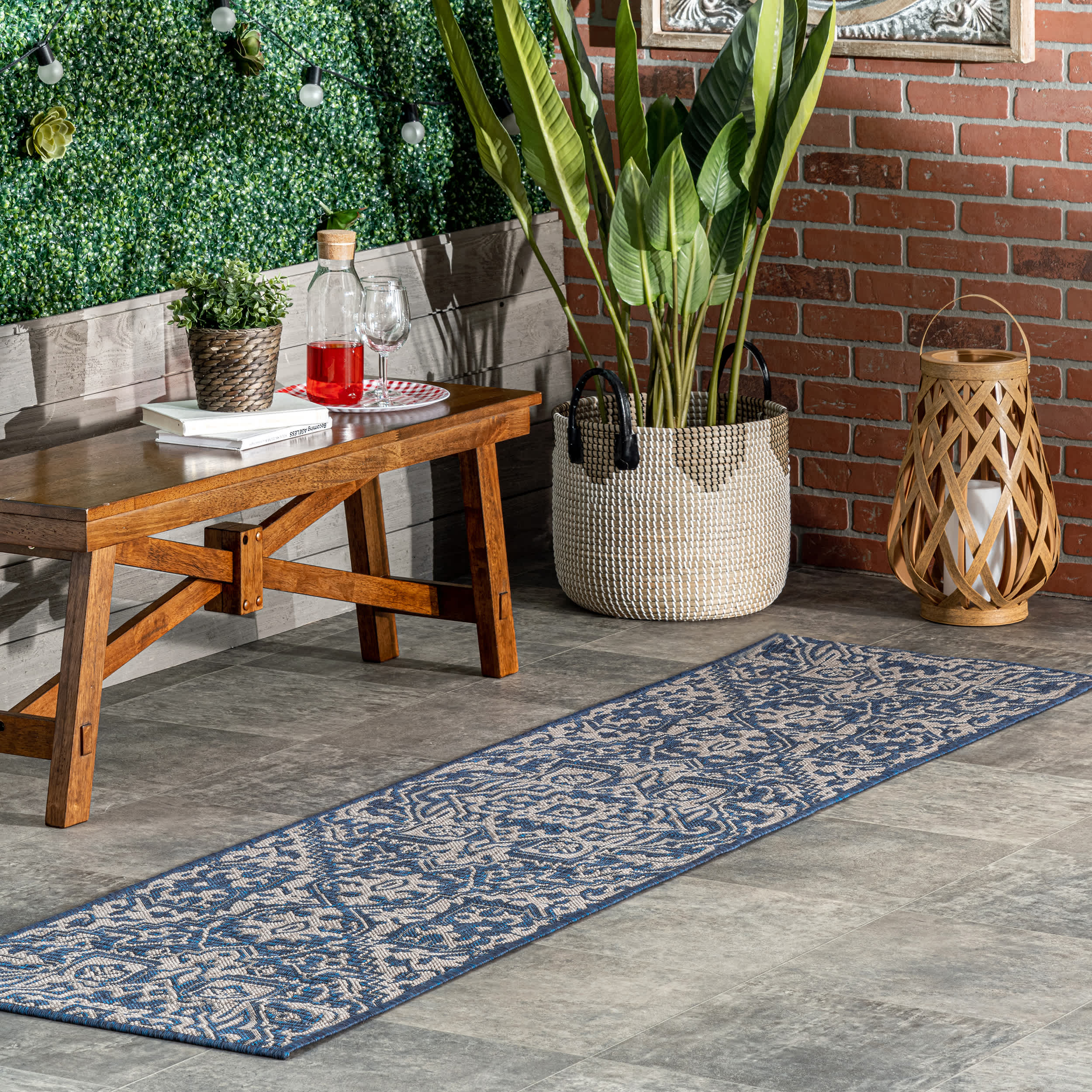 Lane Elegant Medallion Indoor/Outdoor Area Rug - Image 19
