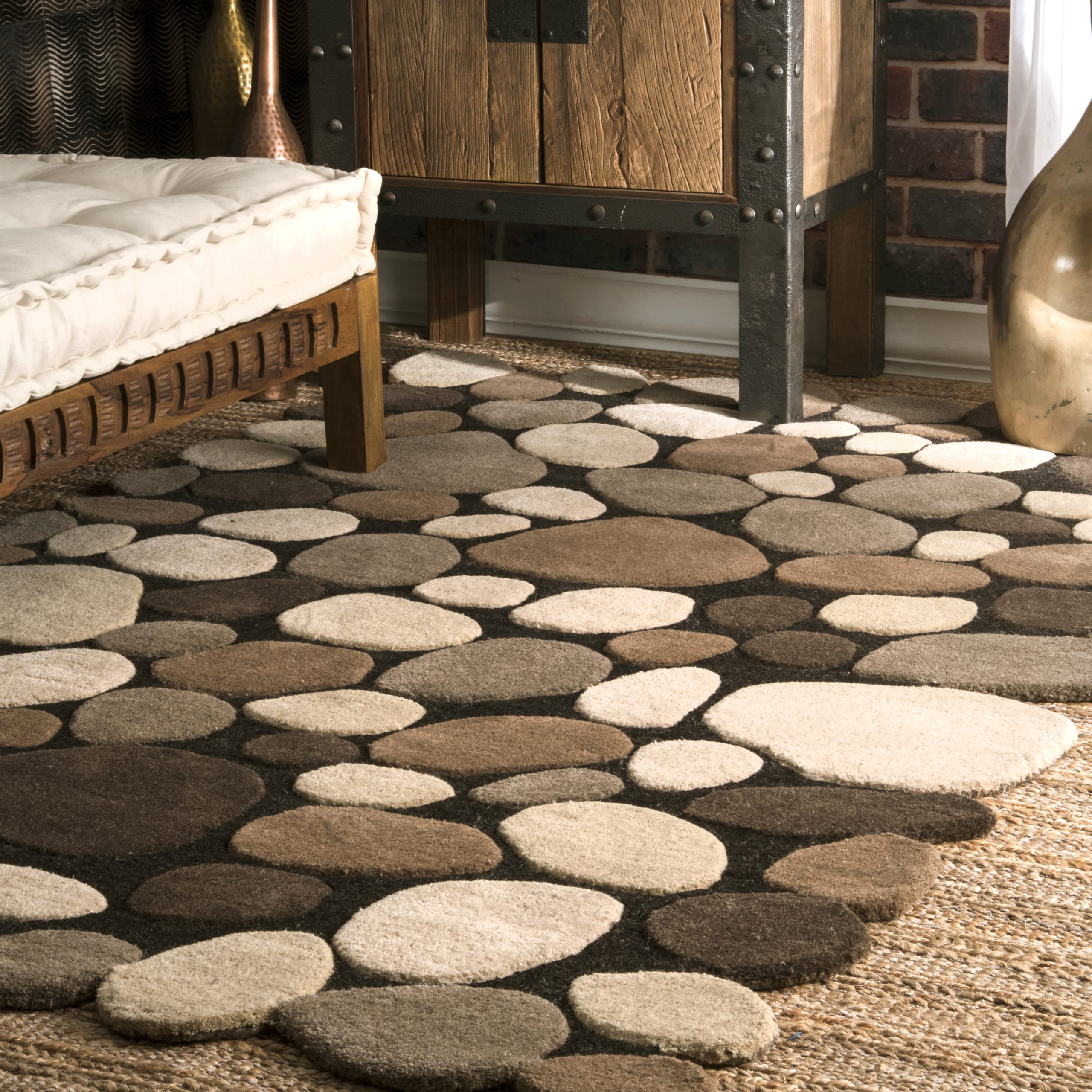 Hand Tufted Pebbles Area Rug - Image 7