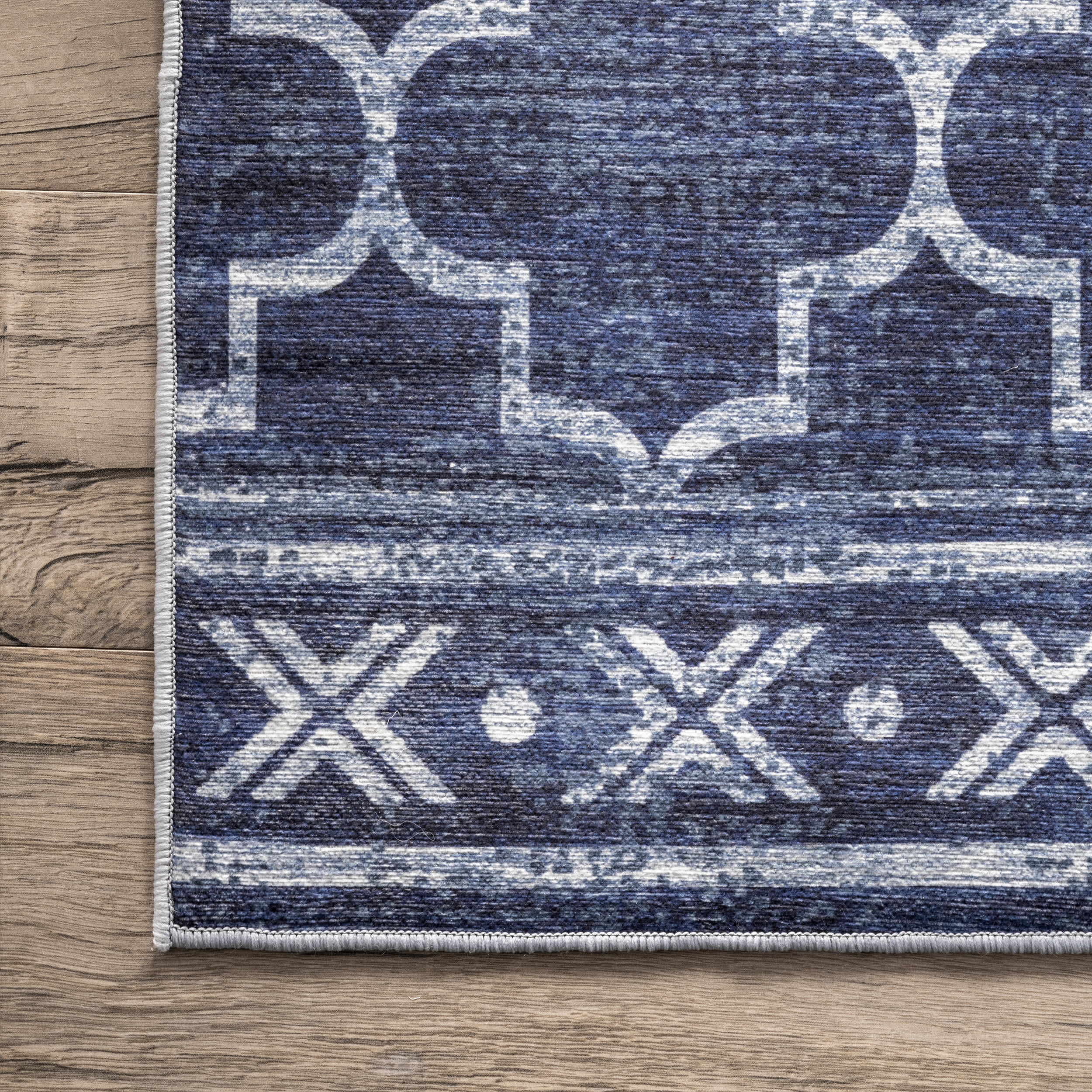 Maribel Geometric Machine Washable Indoor/Outdoor Area Rug - Image 5