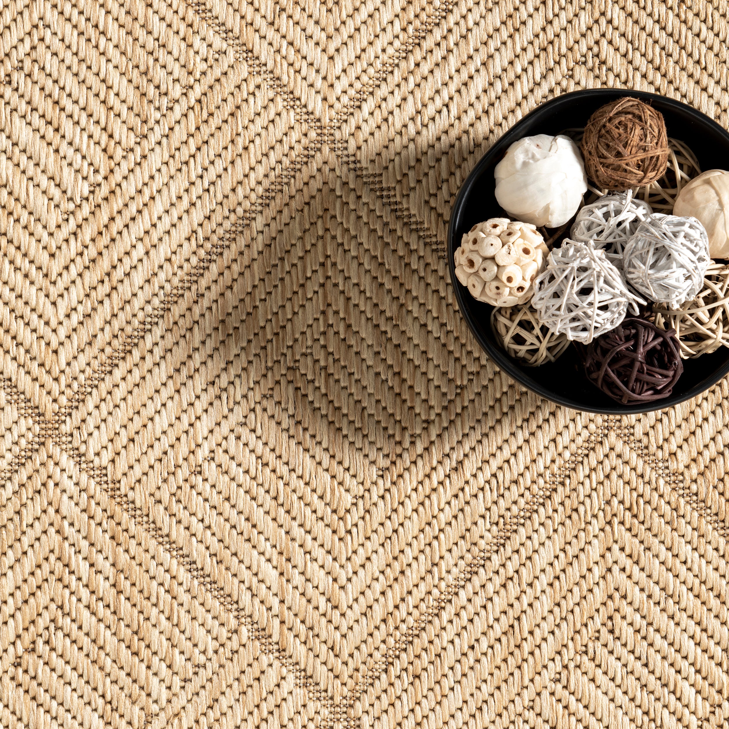 Ray Diamond Indoor/Outdoor Area Rug - Image 6