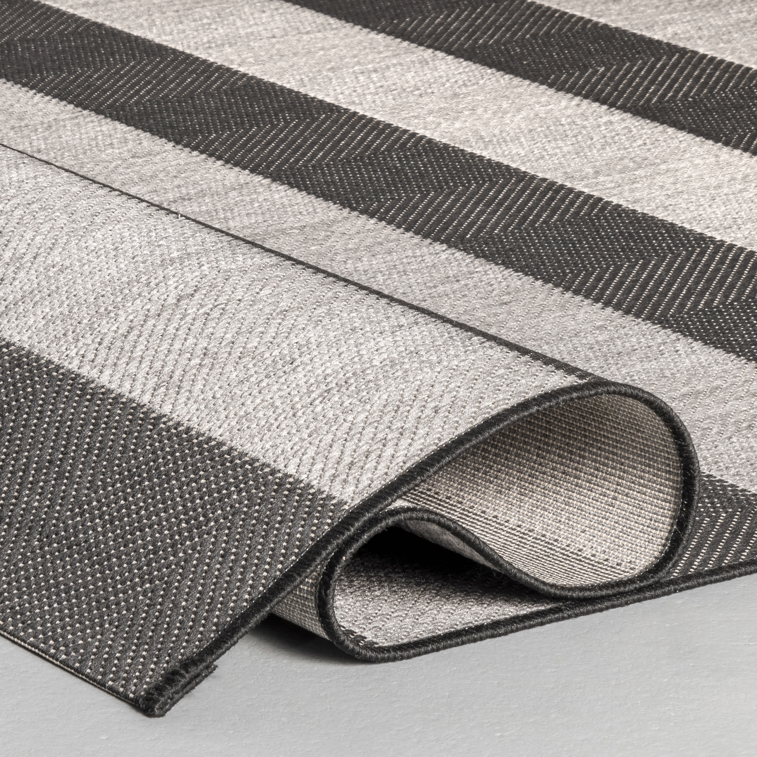 Alexis Striped Indoor/Outdoor Area Rug - Image 4