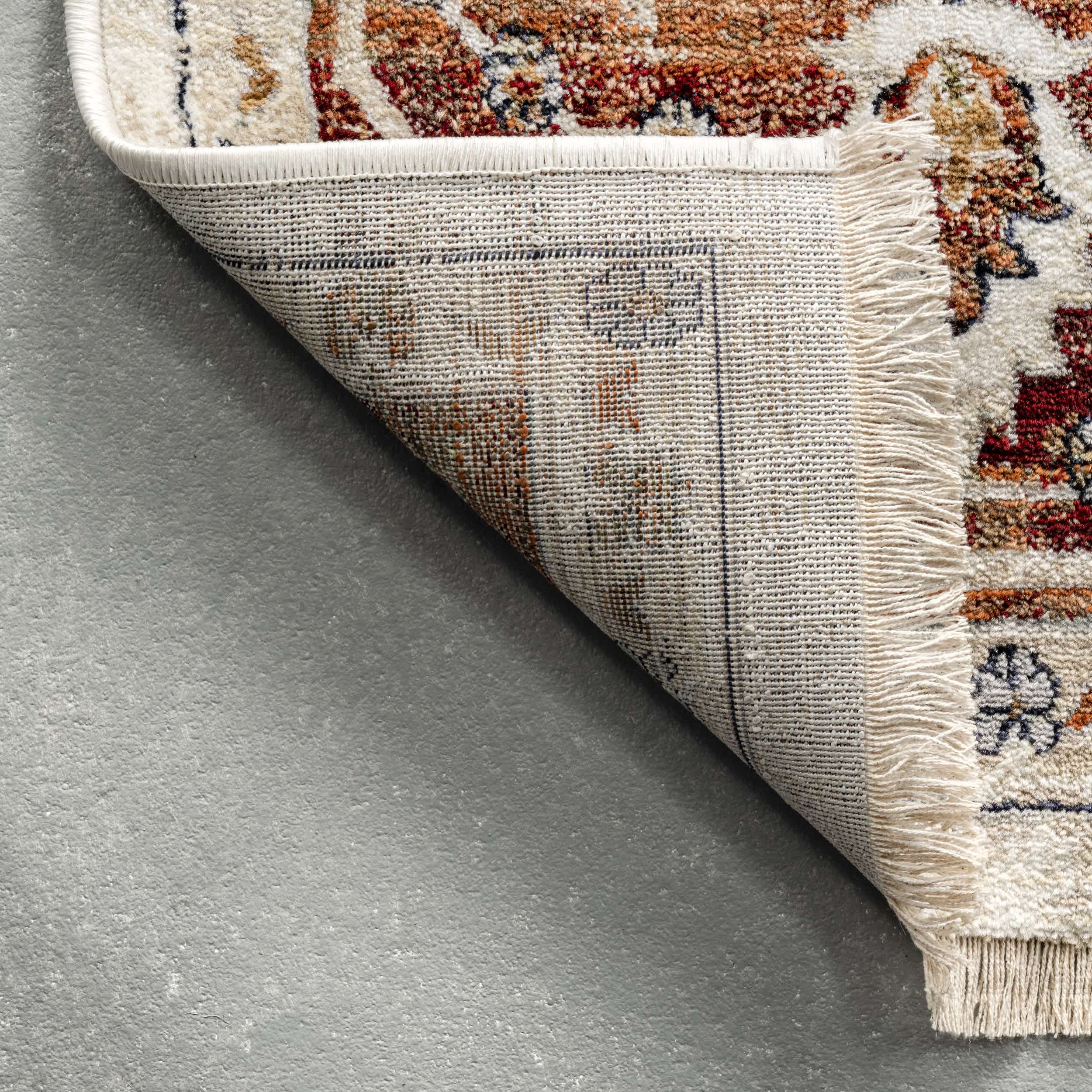 Jaime Traditional Medallion Fringe Area Rug - Image 7