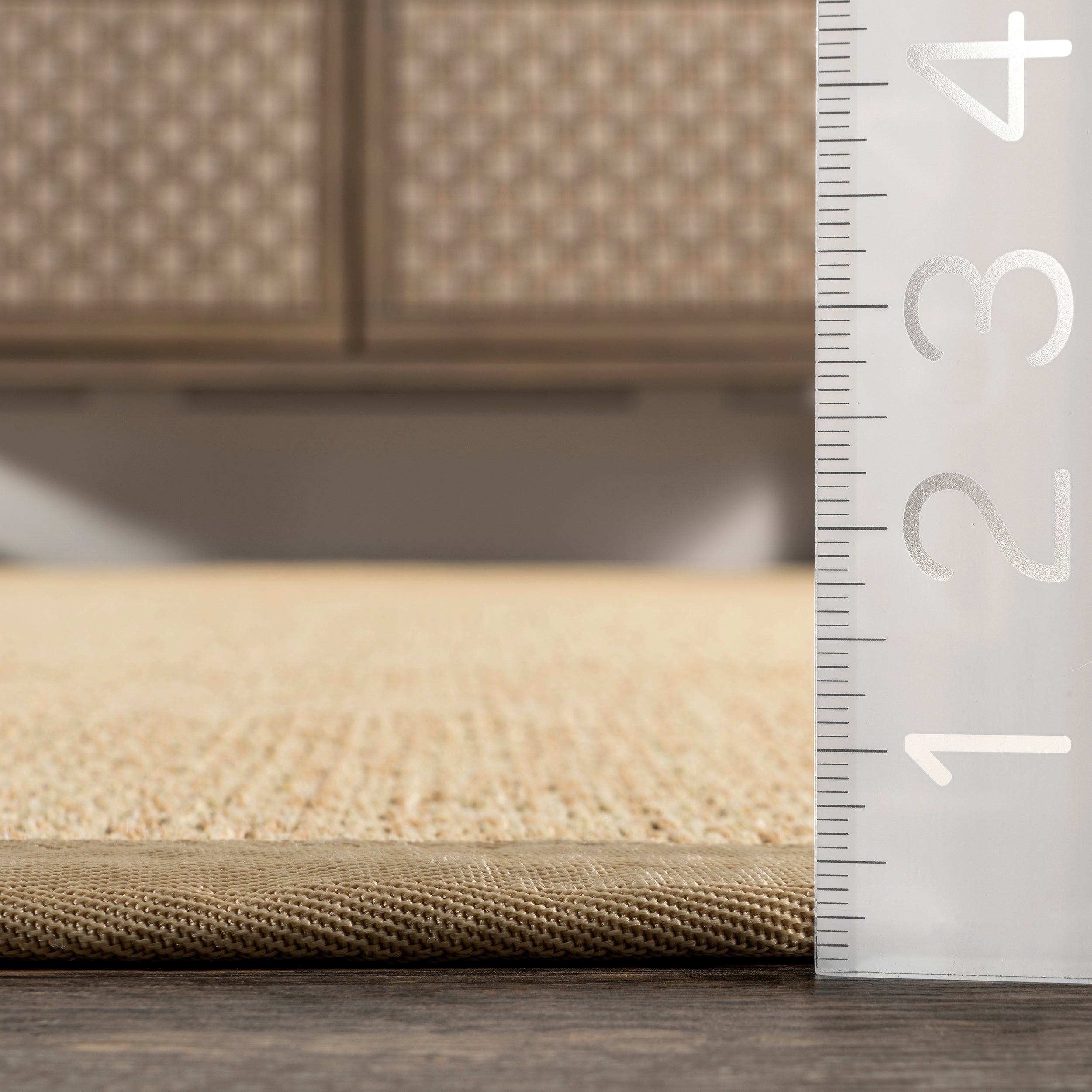 Suki Casual Faux Seagrass Indoor/Outdoor Area Rug - Image 3