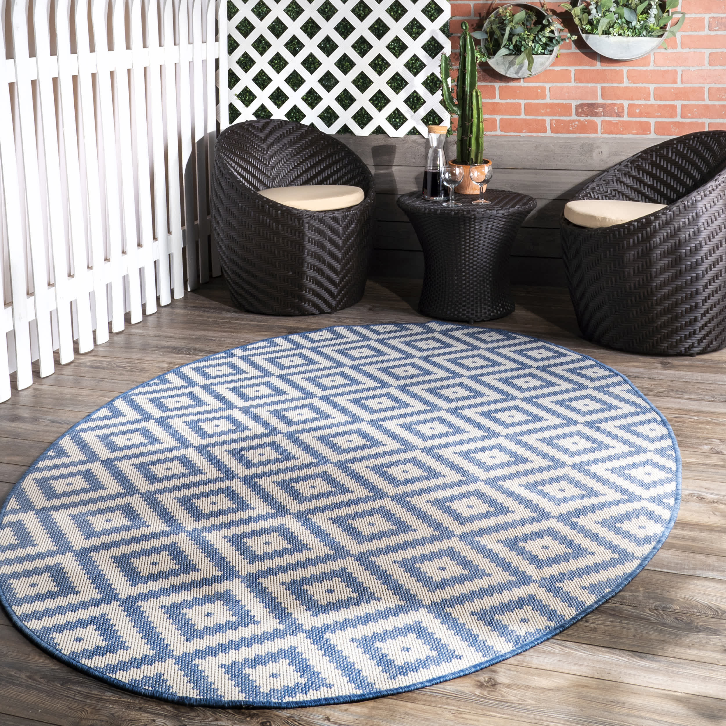 Marybelle Tribal Diamond Trellis Area Rug - Image 11