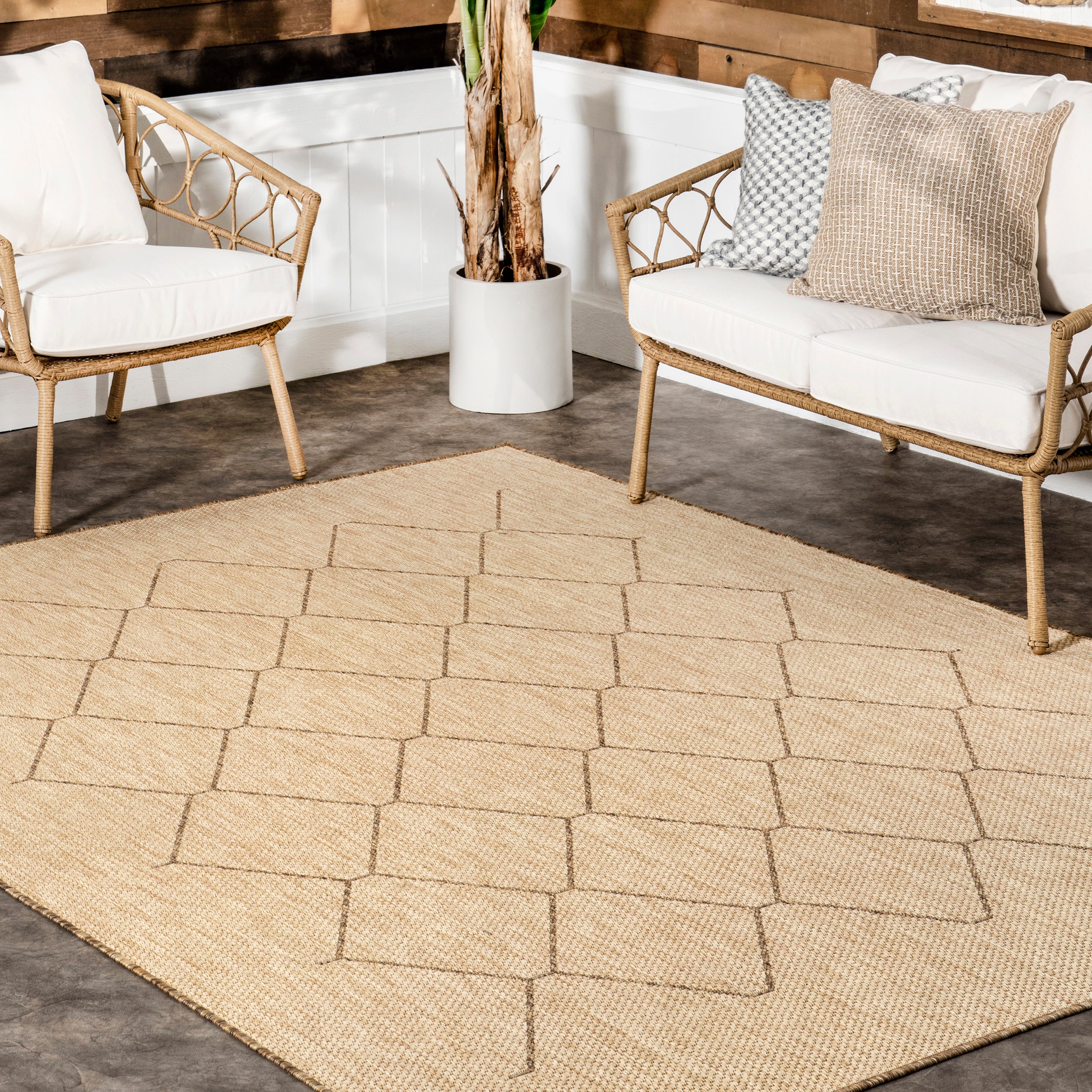 Jae Moroccan Indoor/Outdoor Area Rug - Image 9
