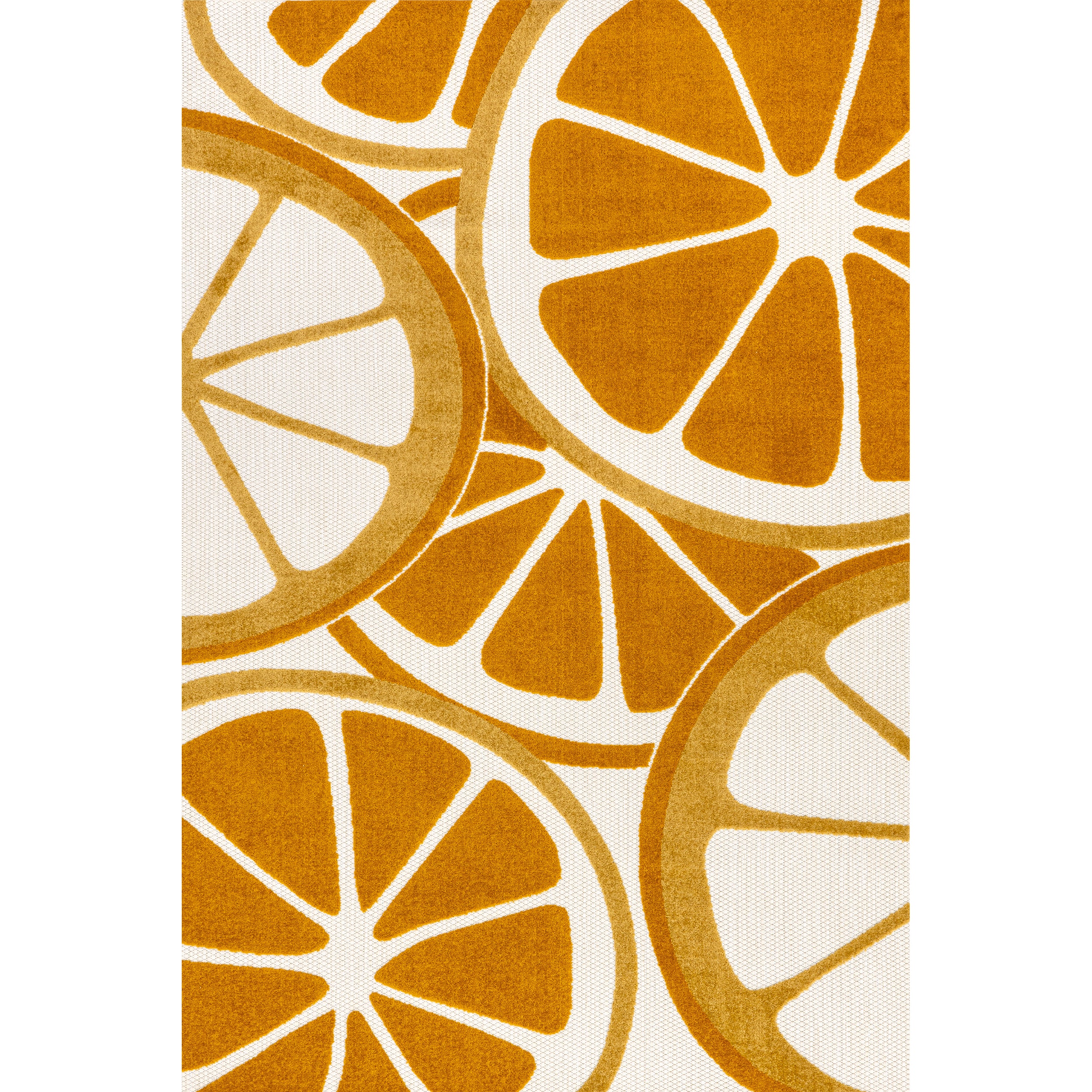 Adira Orange Slices Indoor/Outdoor Area Rug