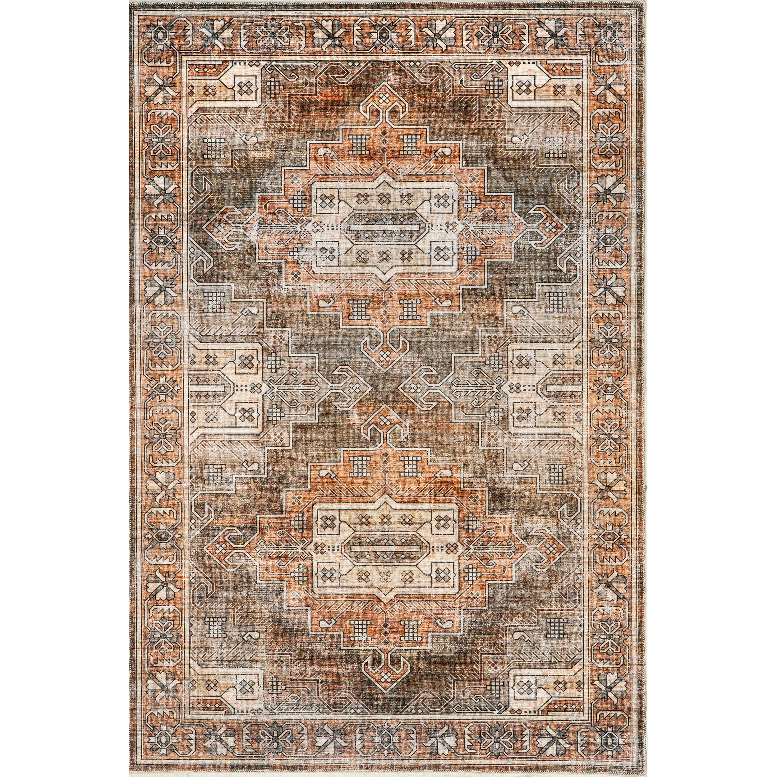 Emerson Persian Machine Washable Area rug