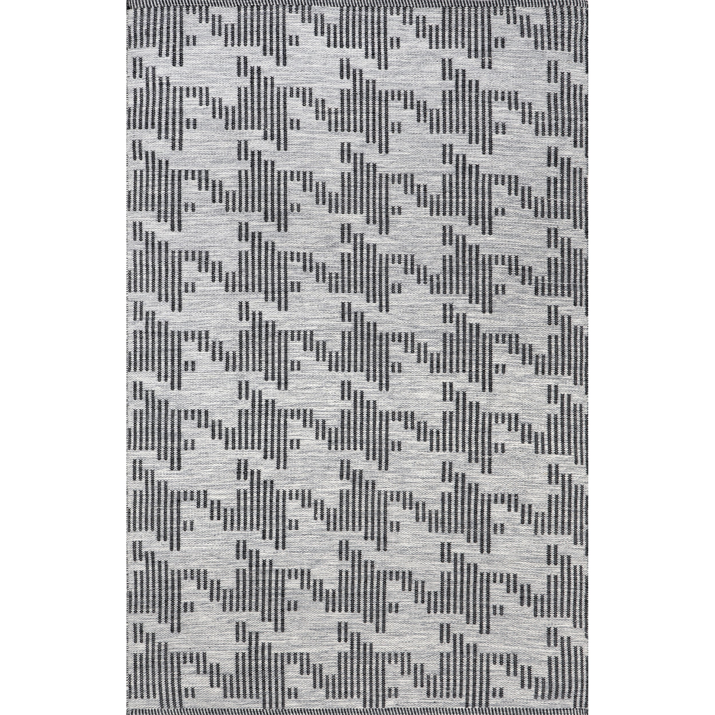 Resi Geometric Striped Indoor/Outdoor Area Rug