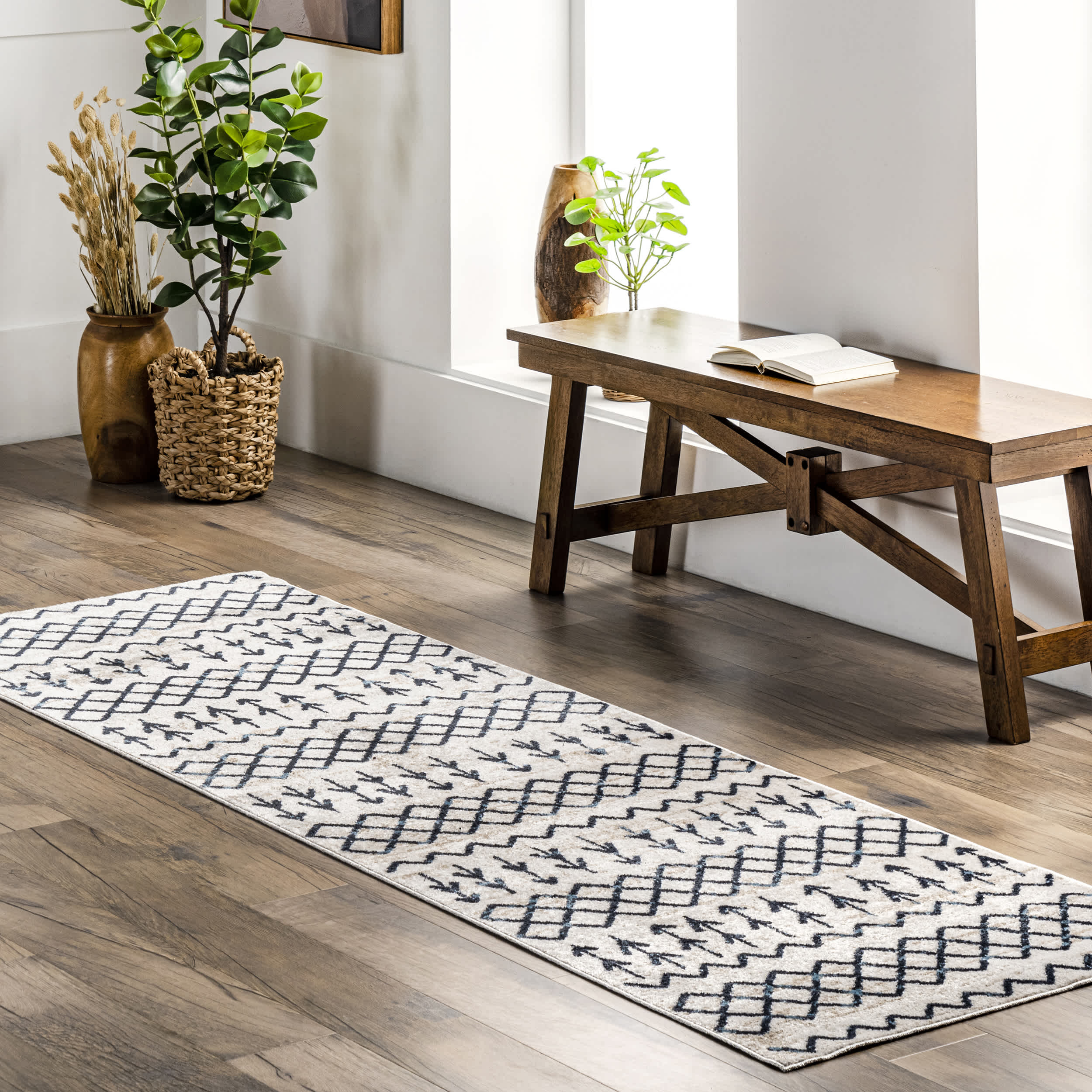 Malia Machine Washable Moroccan Area Rug - Image 10
